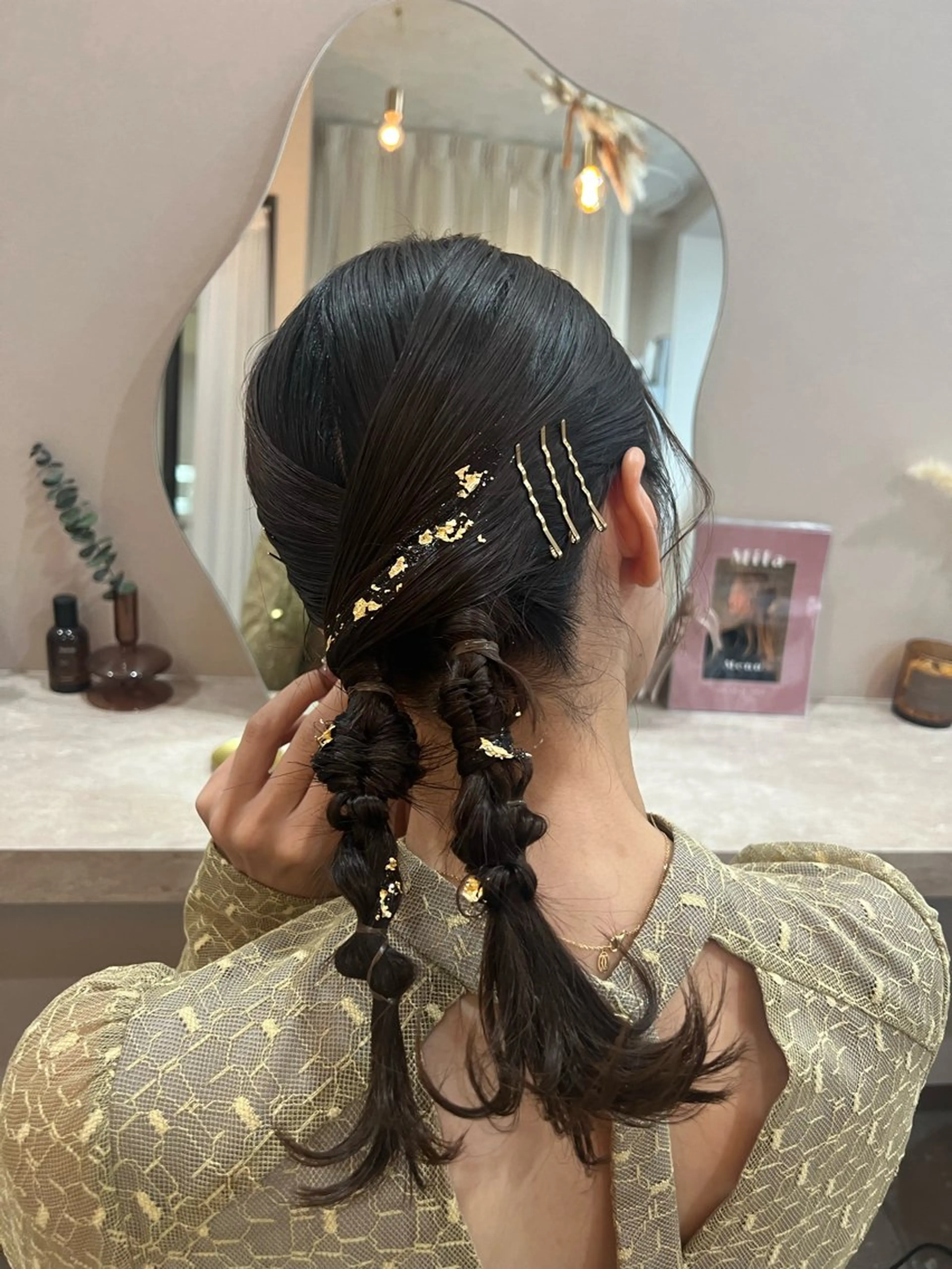 ミディアム Mila misakiのヘアスタイル