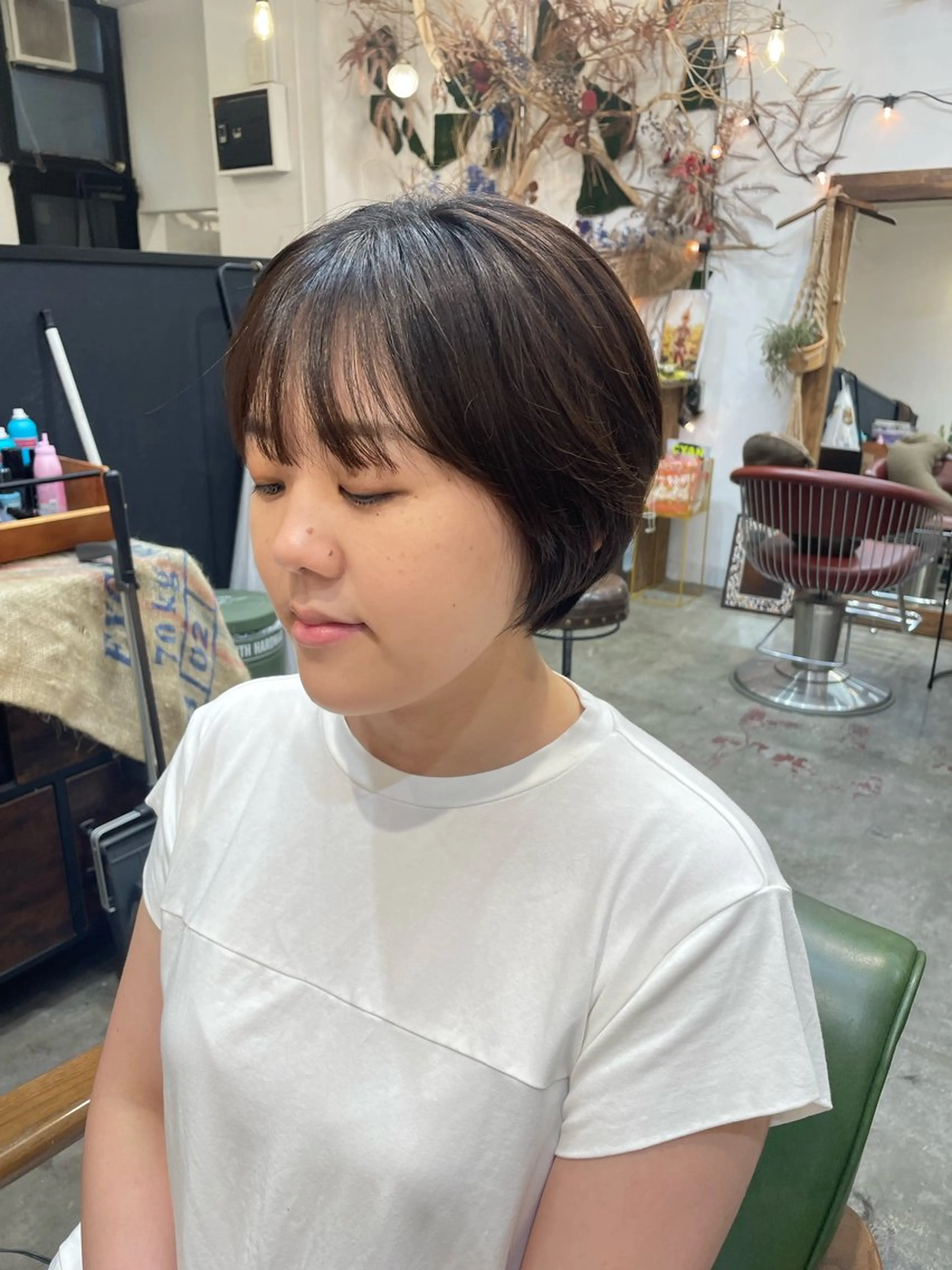 ショート 似合わせカット 狩野 羅夢のヘアスタイル