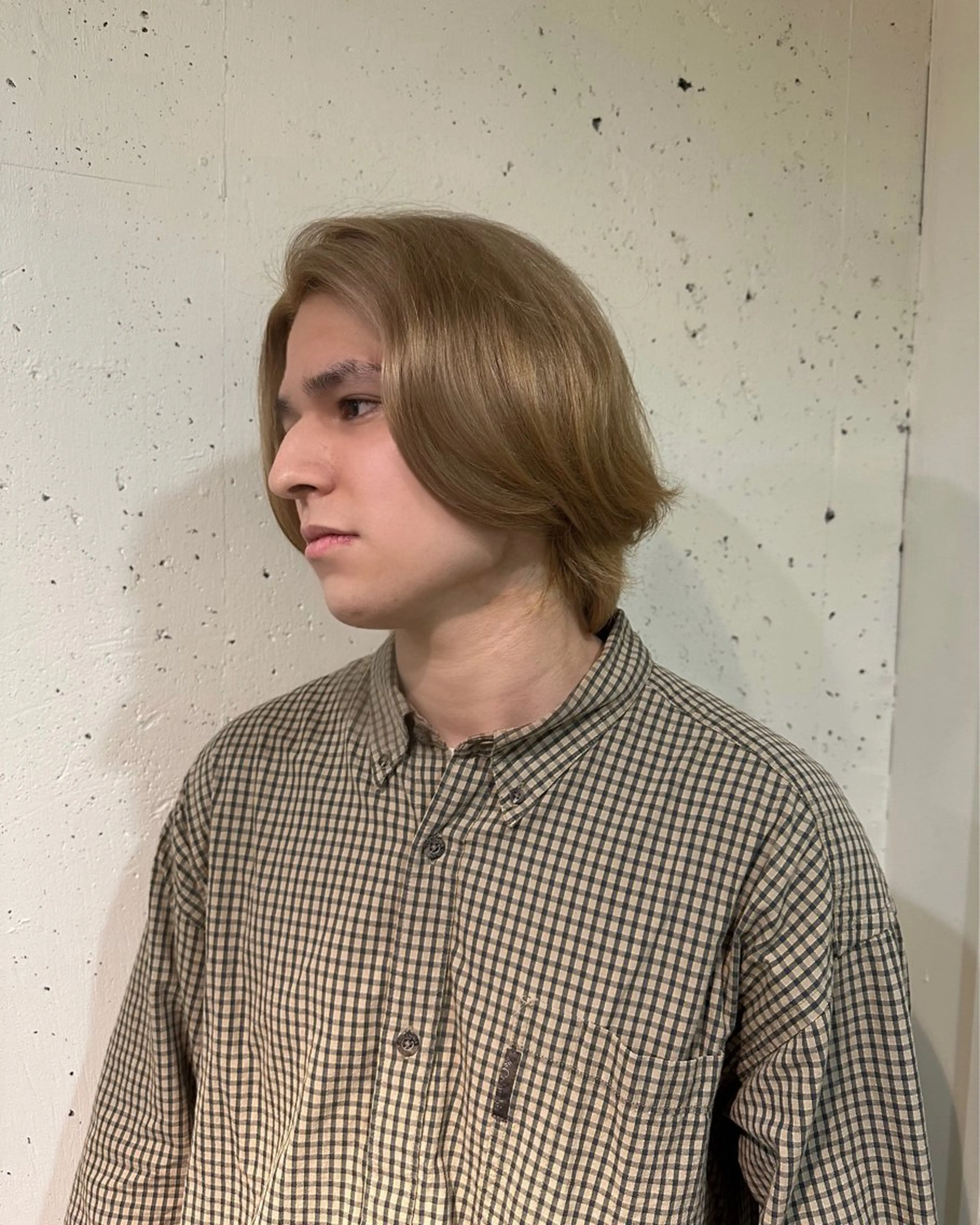 ミディアム カラー ボブ/ハイトーン/ foto miyu☆のヘアスタイル