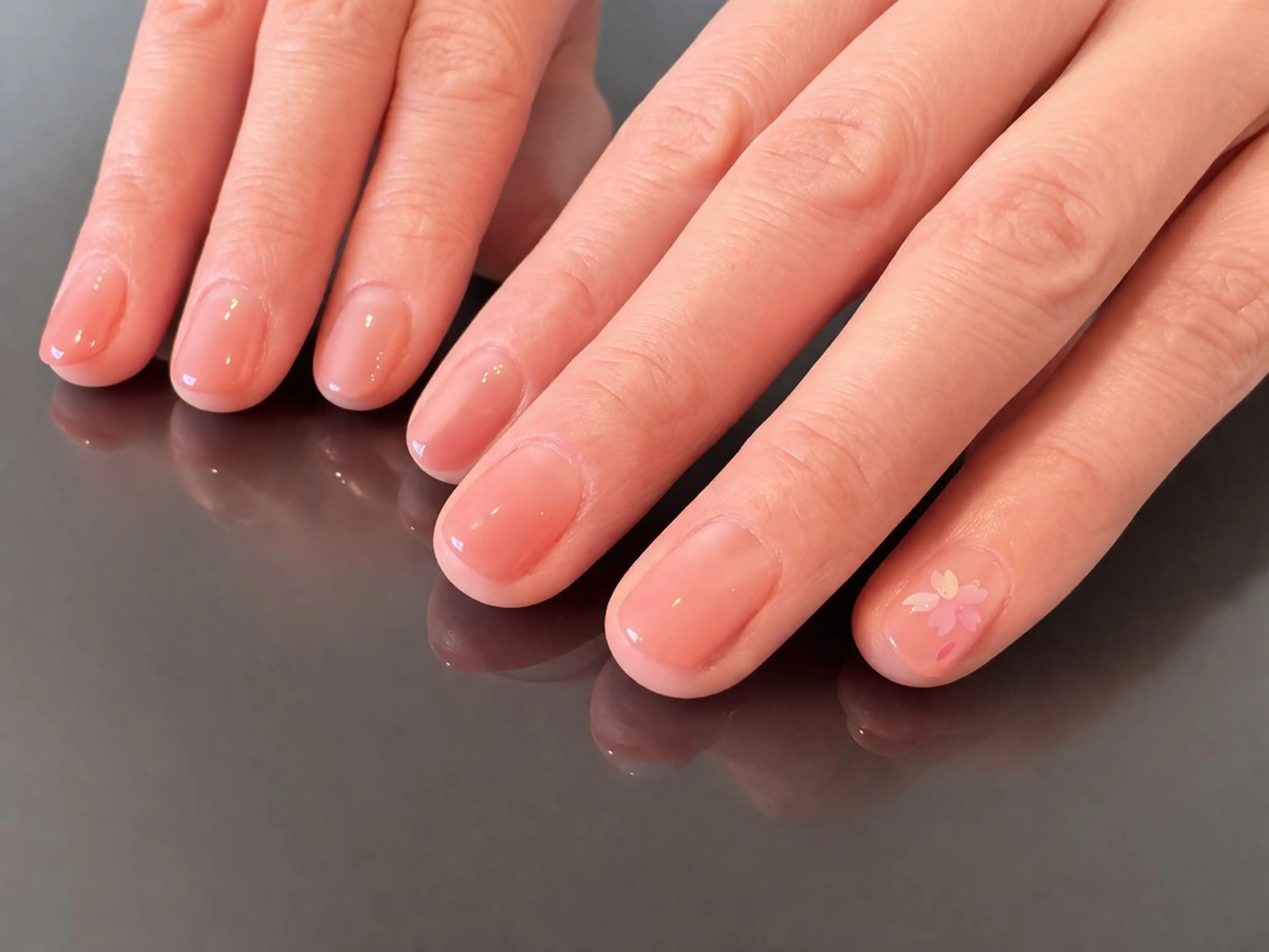 ネイル 桜ネイル グラデーション SAWADA EMIのネイルデザイン