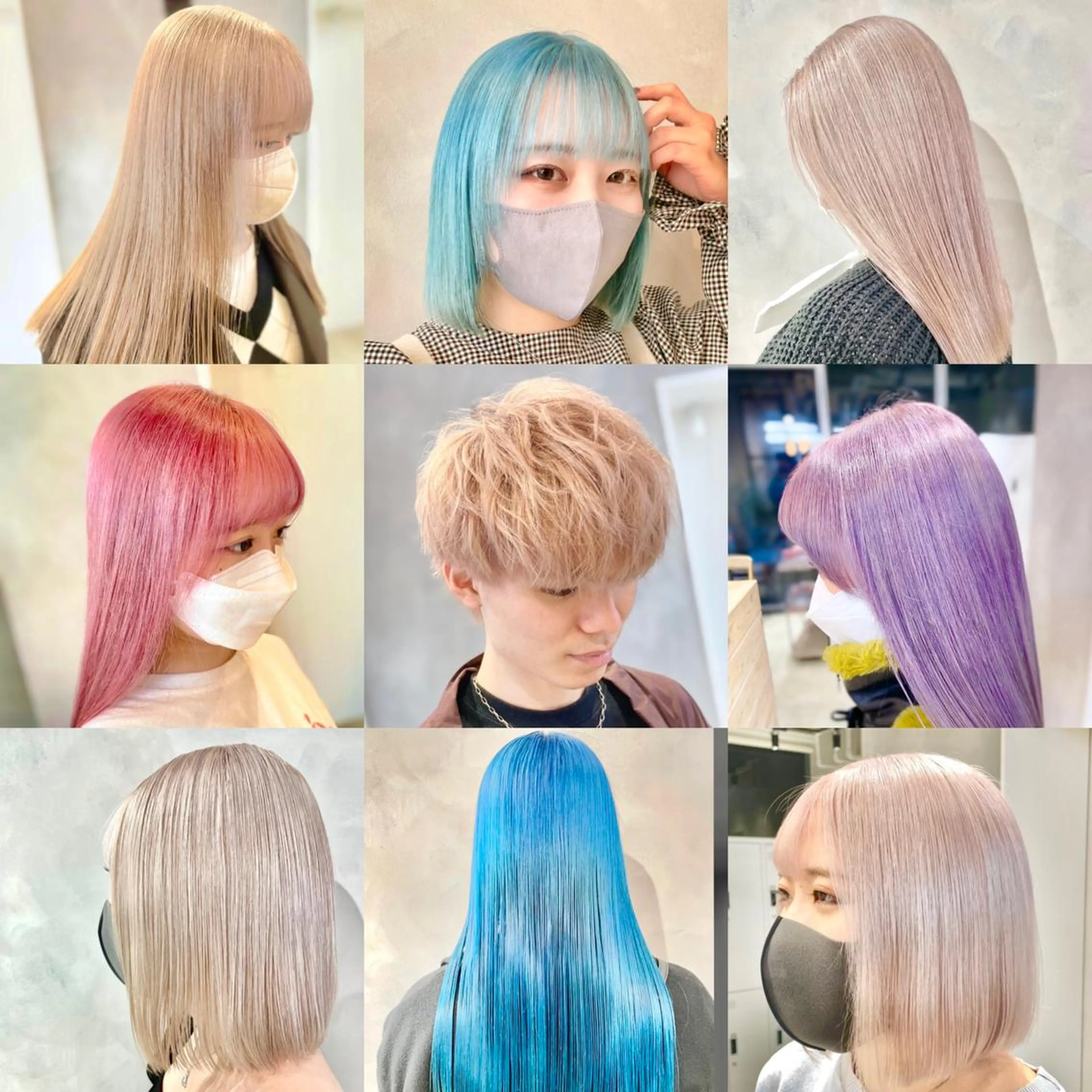 ショート カラー ダブルカラー ヘアカラー トリートメント ヘアセット ハイトーン×レイヤー ／遠藤将太のヘアスタイル