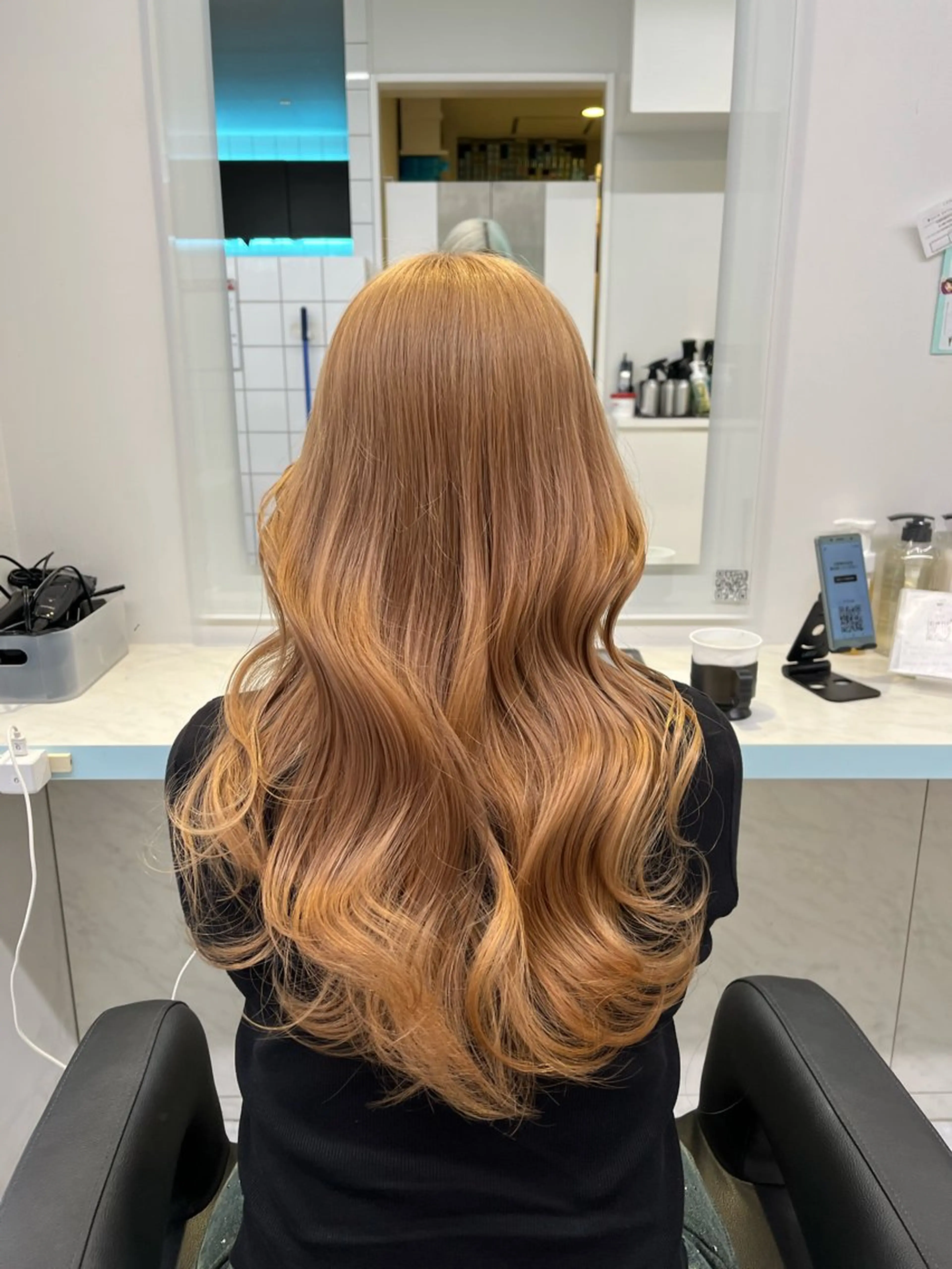 ロング カラー ヘアカラー トリートメント ブリーチカラー 🩵MIZUKIのヘアスタイル