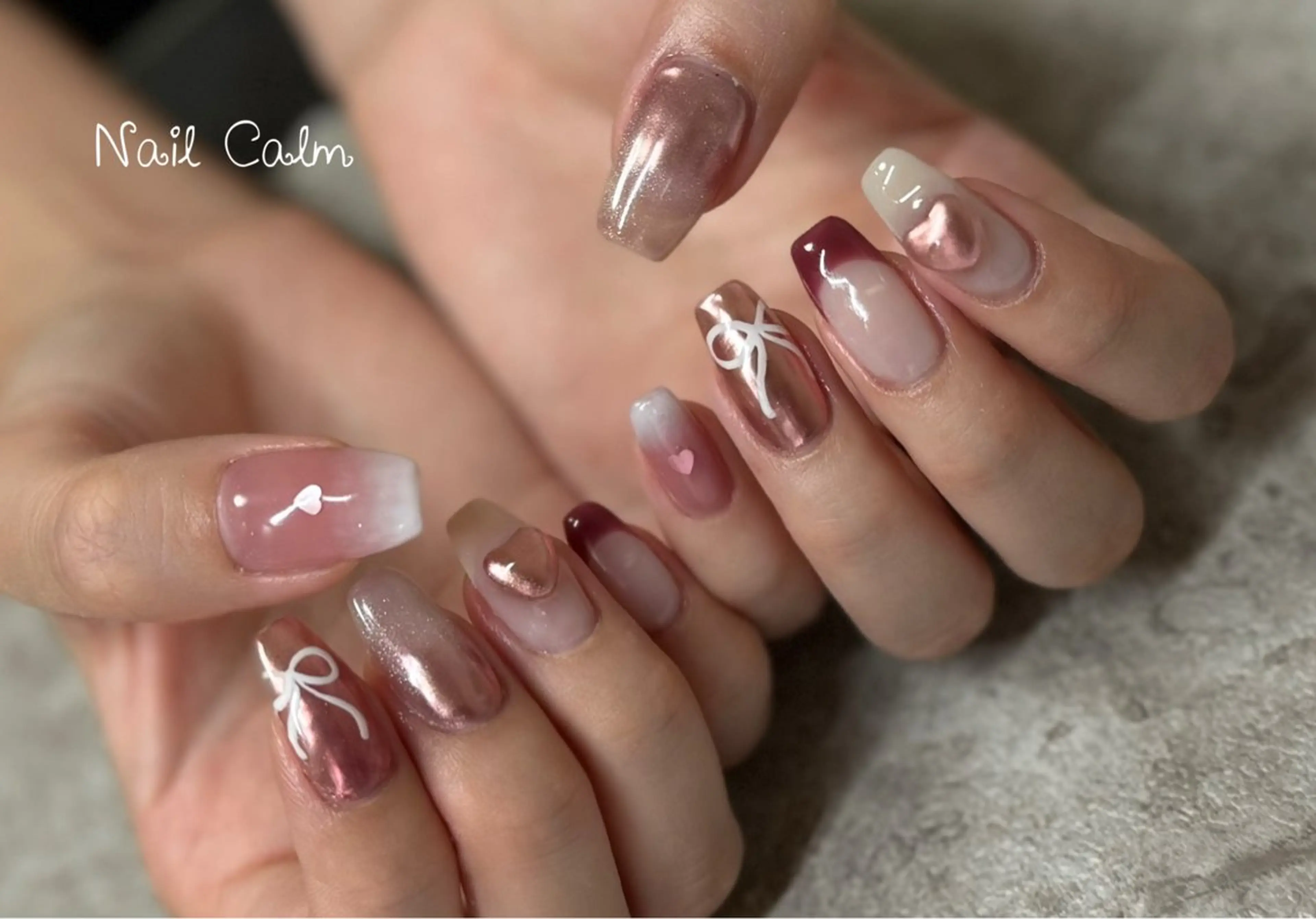 ネイル ハンドネイル プライベートサロン Calmのネイルデザイン