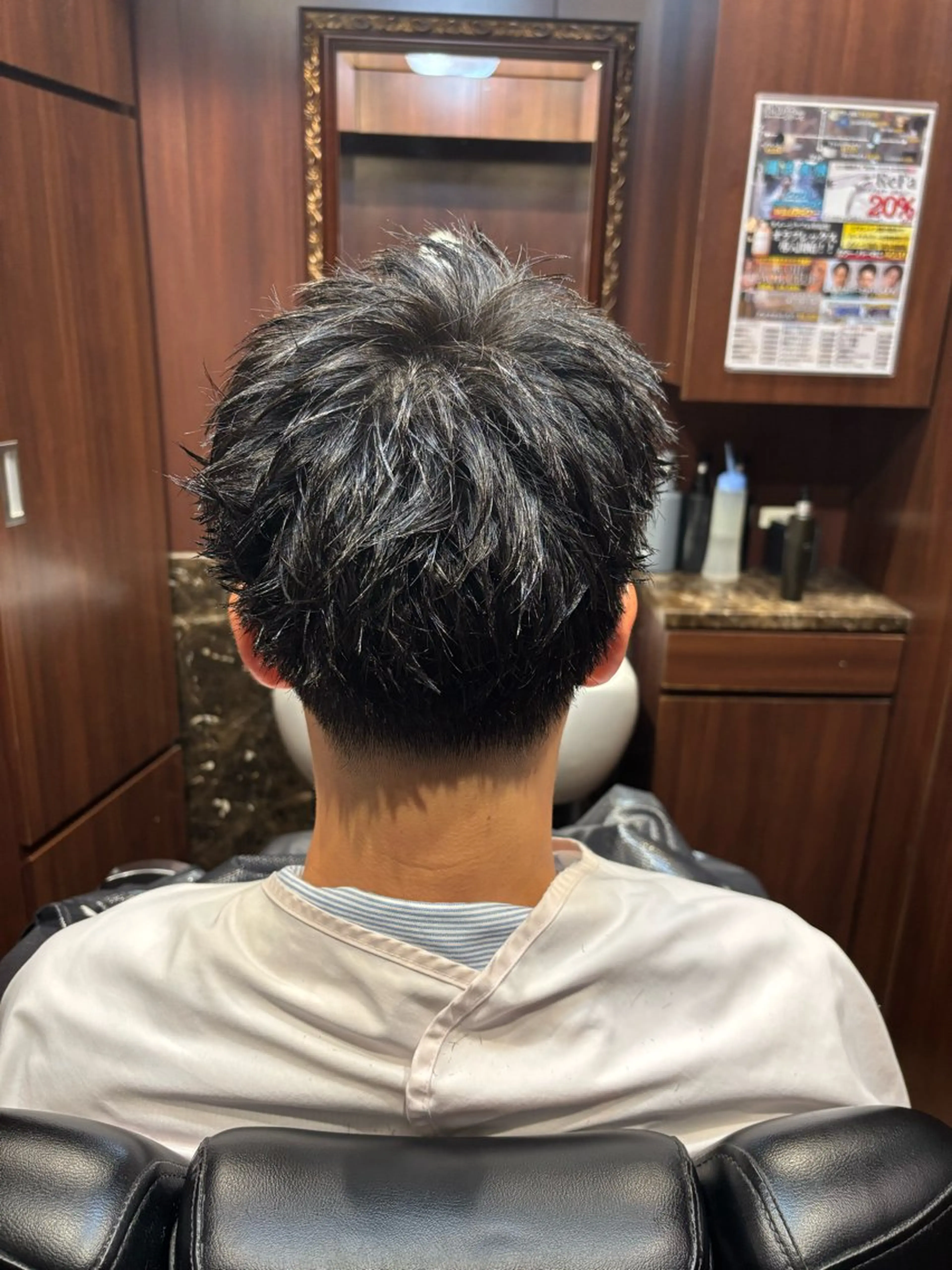 ショート メンズ 刈り上げ ショートヘア 村上ひかり /メンズモデル募集のヘアスタイル
