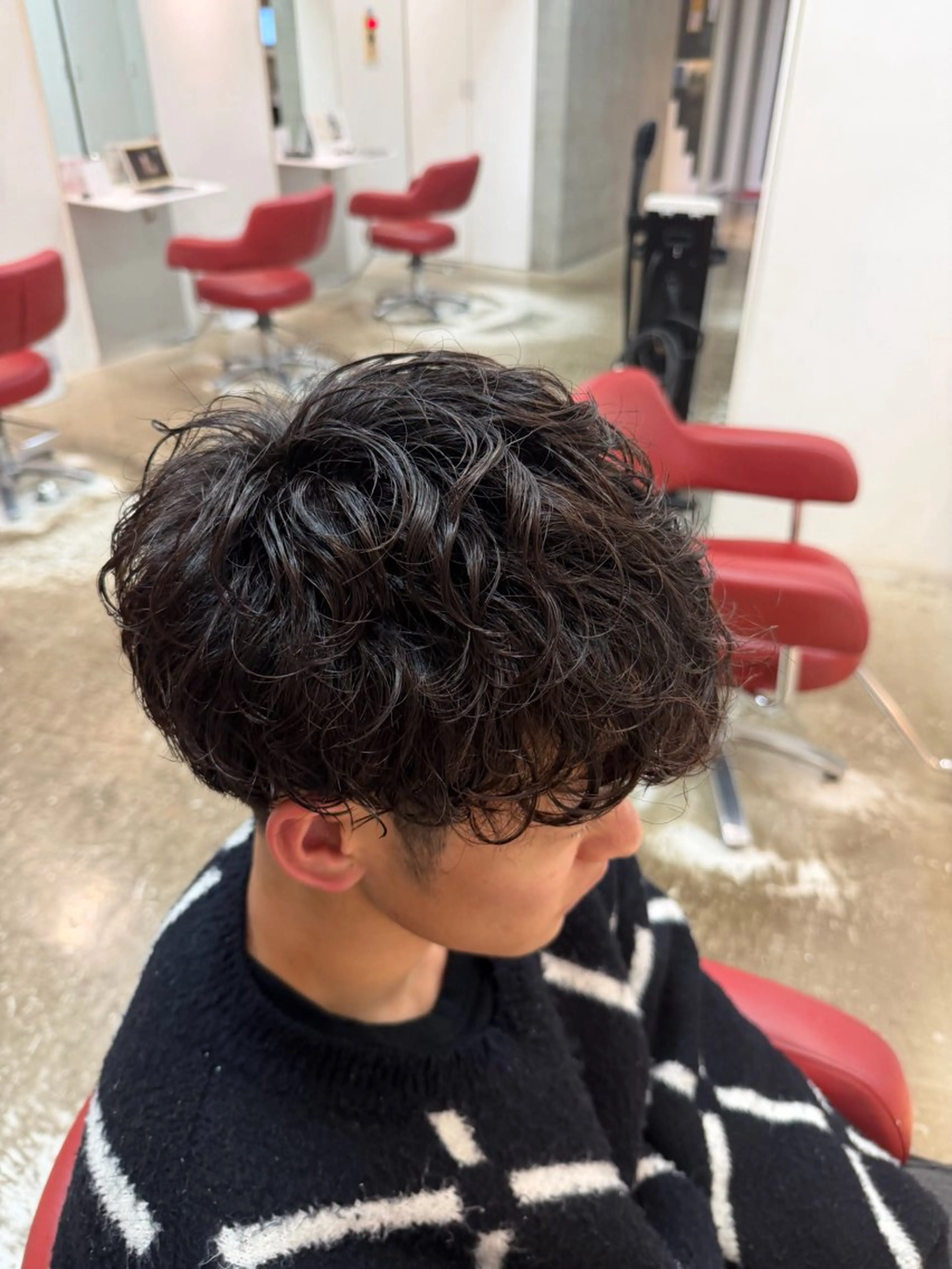 メンズ メンズパーマ 青木 健志郎のヘアスタイル