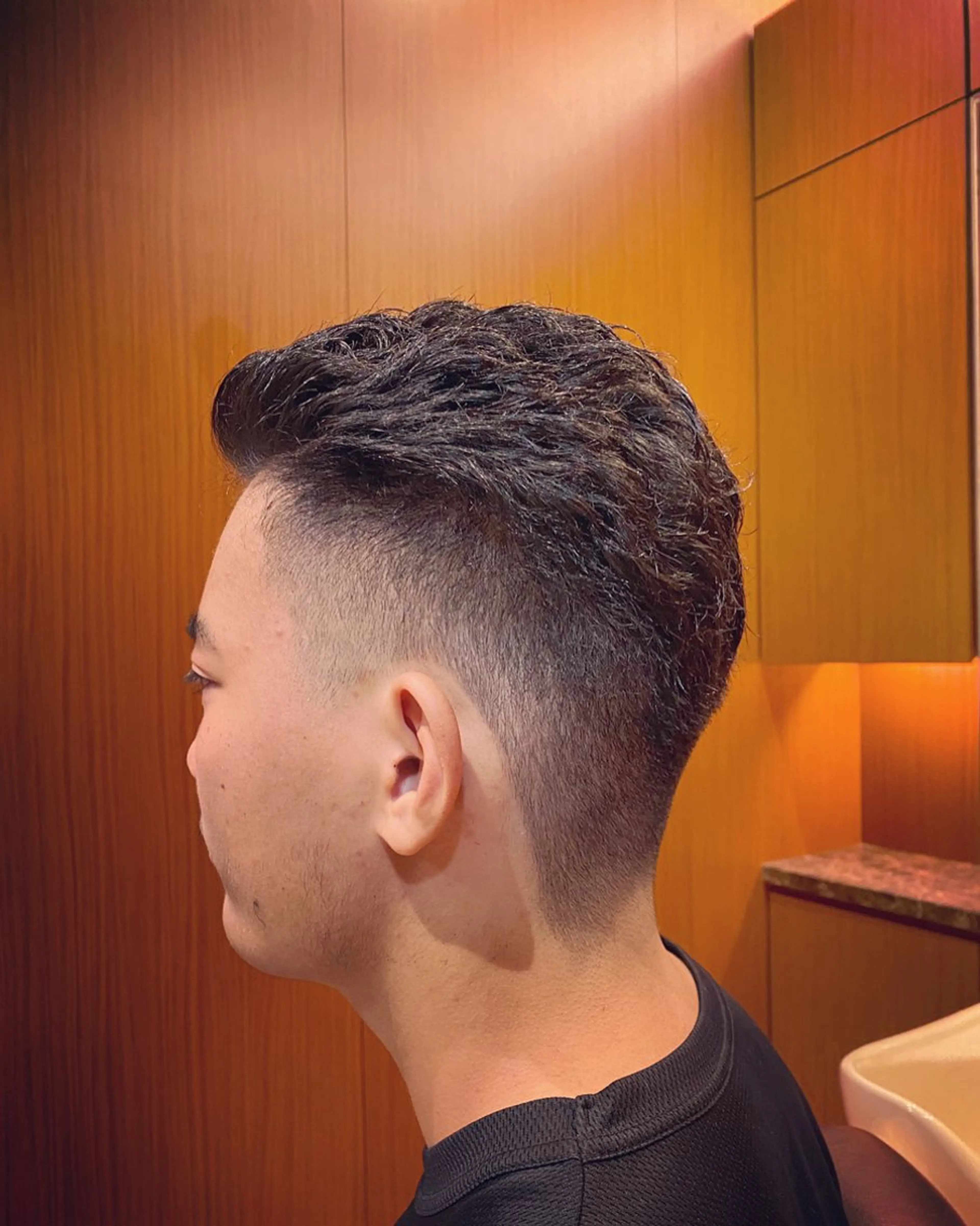 ショート 北川 竜也のヘアスタイル