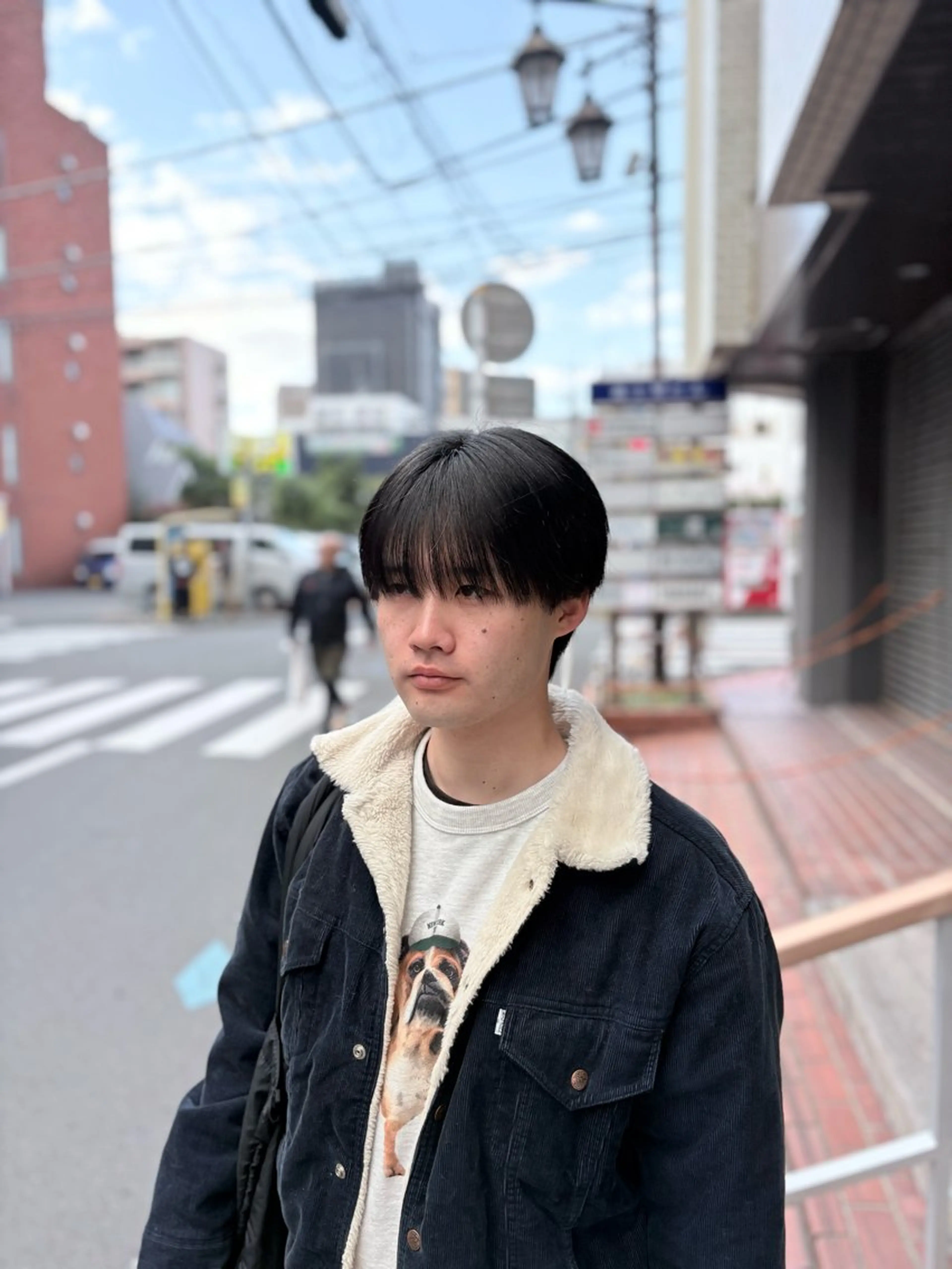 メンズ メンズパーマ/メンズ カットモデル/颯大のヘアスタイル