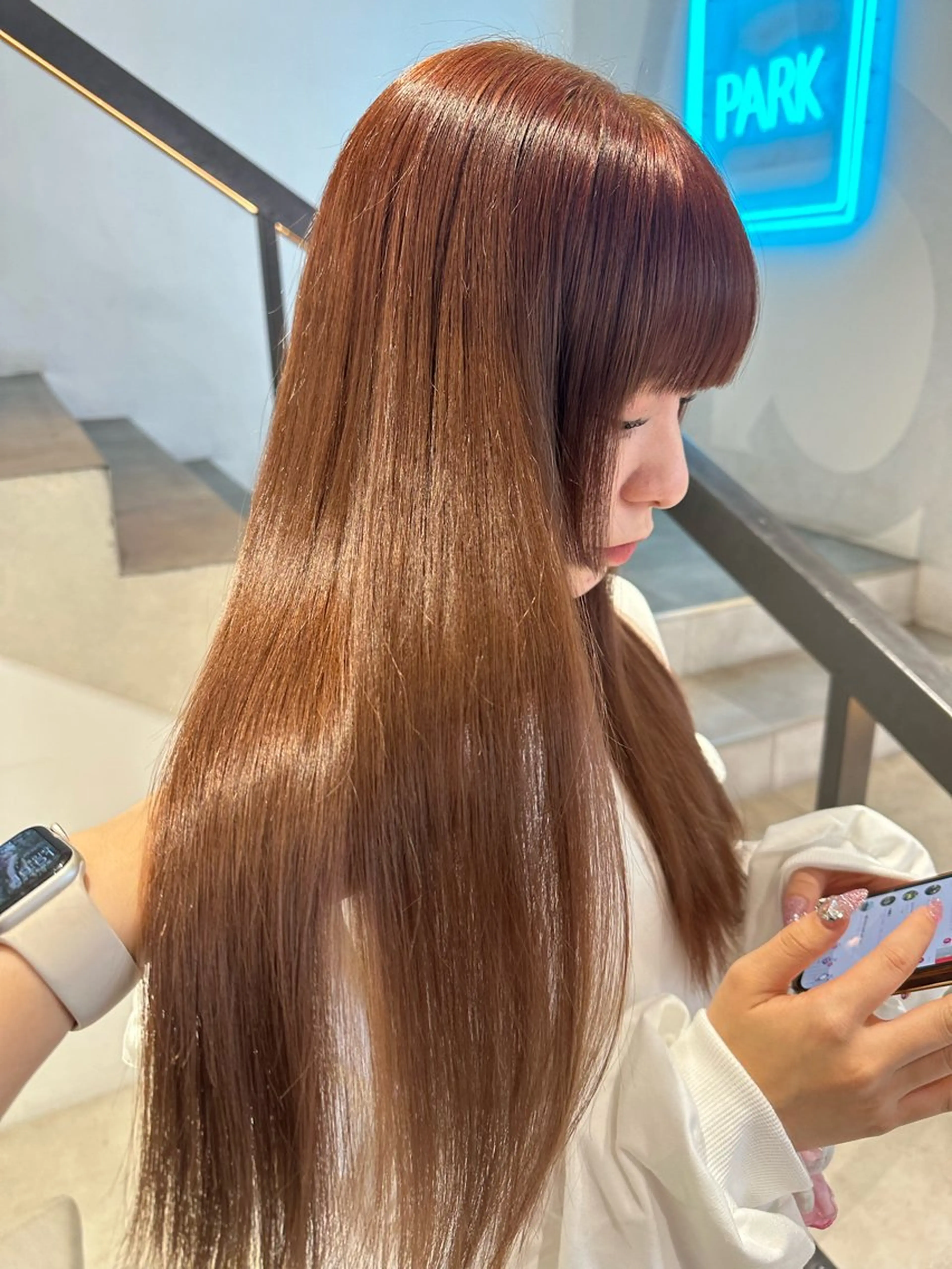 カラー ハイトーン特化 pepe🎀のヘアスタイル