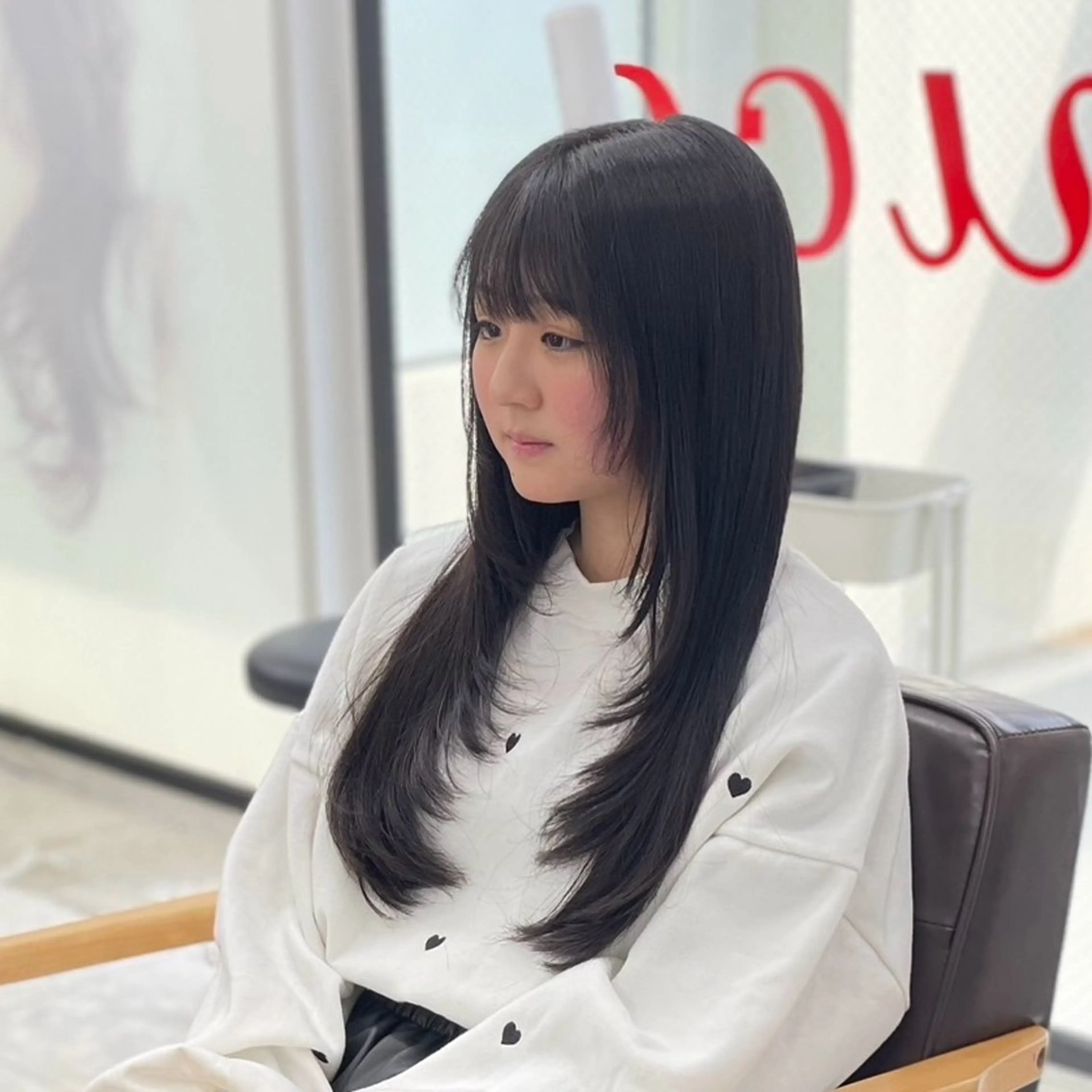 ロング カット ヘッドスパ ハイライト&曲がる 縮毛矯正特化 玉置のヘアスタイル