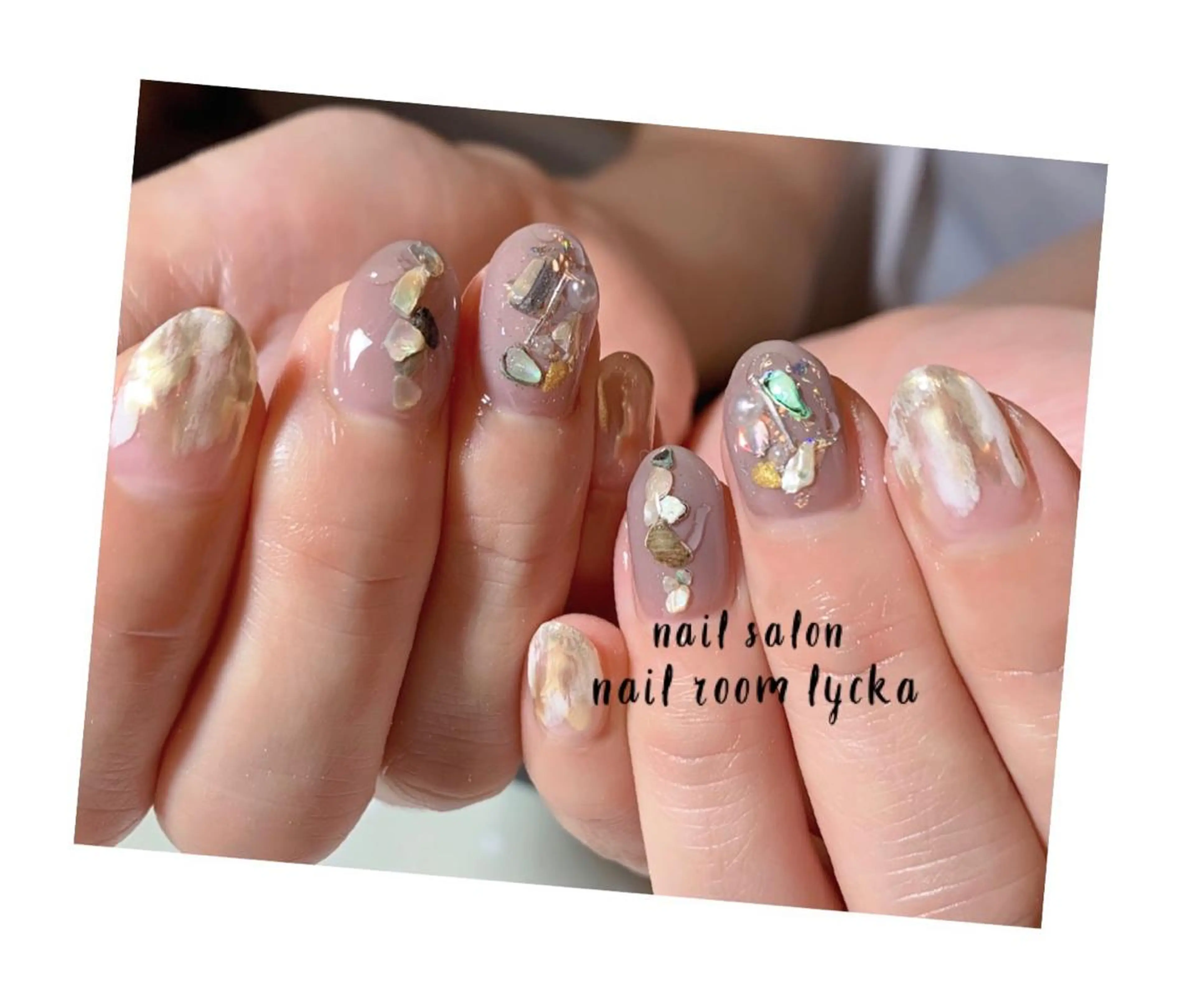 ネイル ﾈｲﾙﾙｰﾑﾘｯｶ 𝐦𝐚𝐲𝐮のネイルデザイン