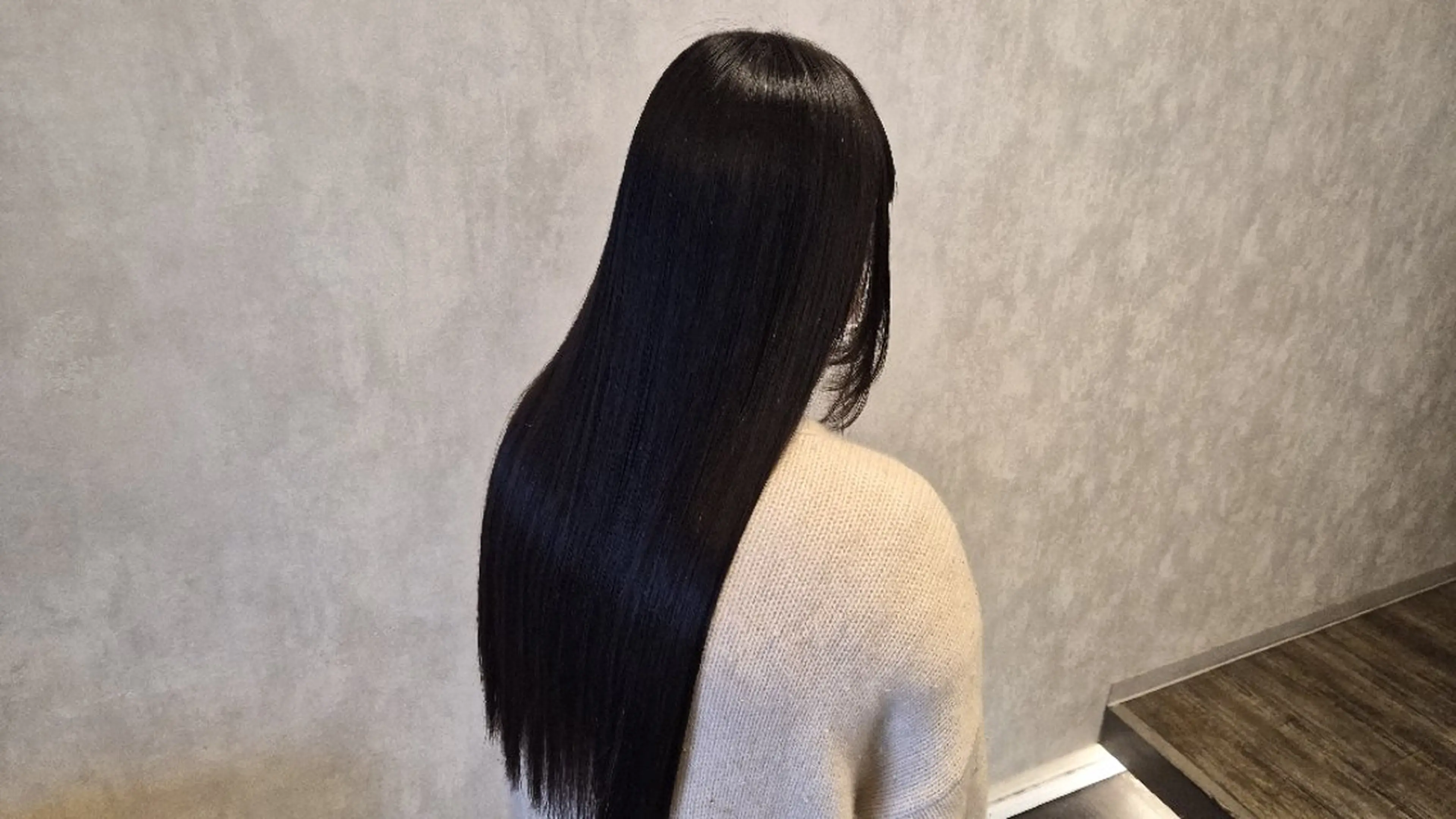 ロング 髪質改善 トリートメント カット 縮毛矯正 トリートメント KamiBito✂ タケタニのヘアスタイル