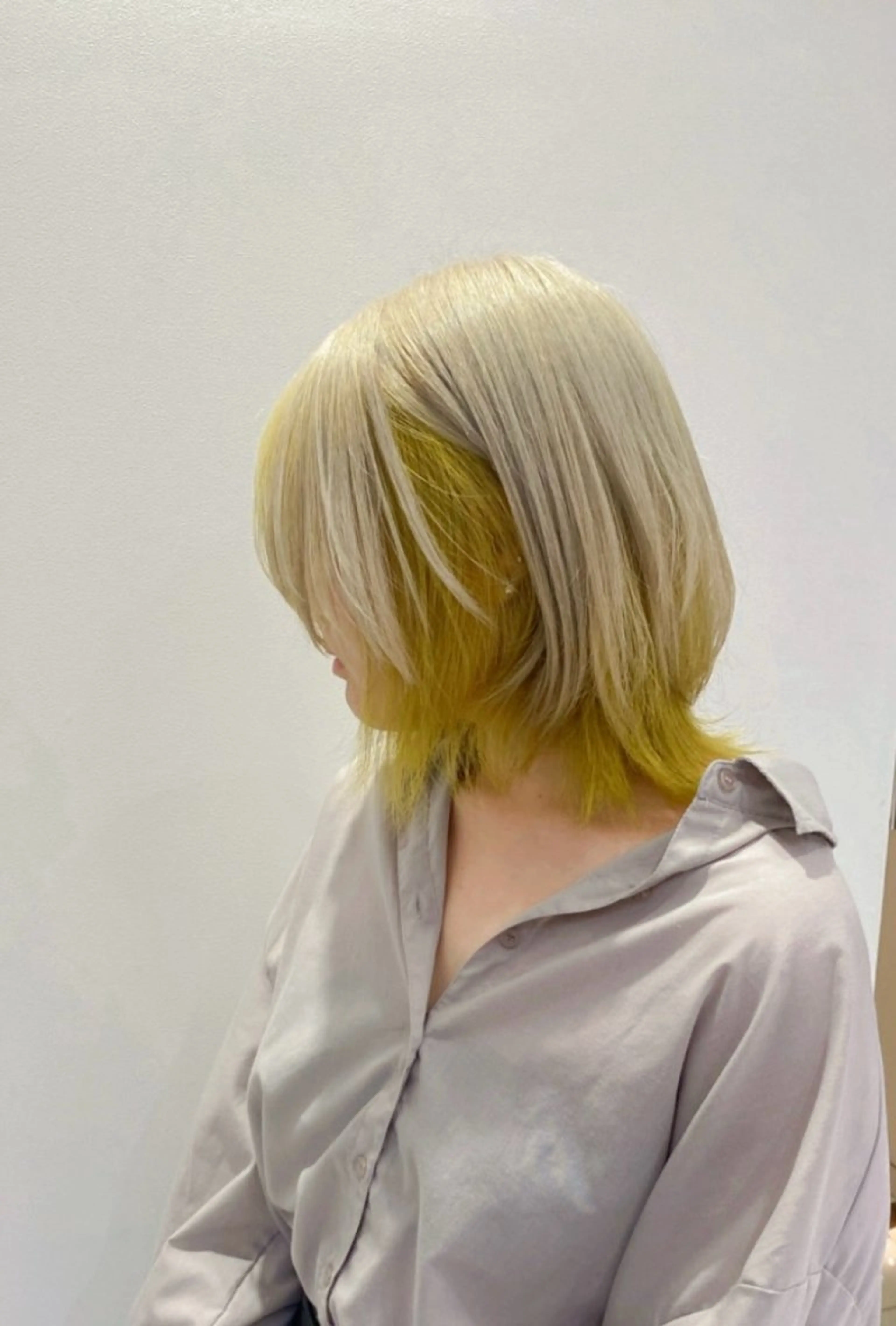 カラー 透明感カラー ダブルカラー 🫧L`pul🫧 yuiのヘアスタイル