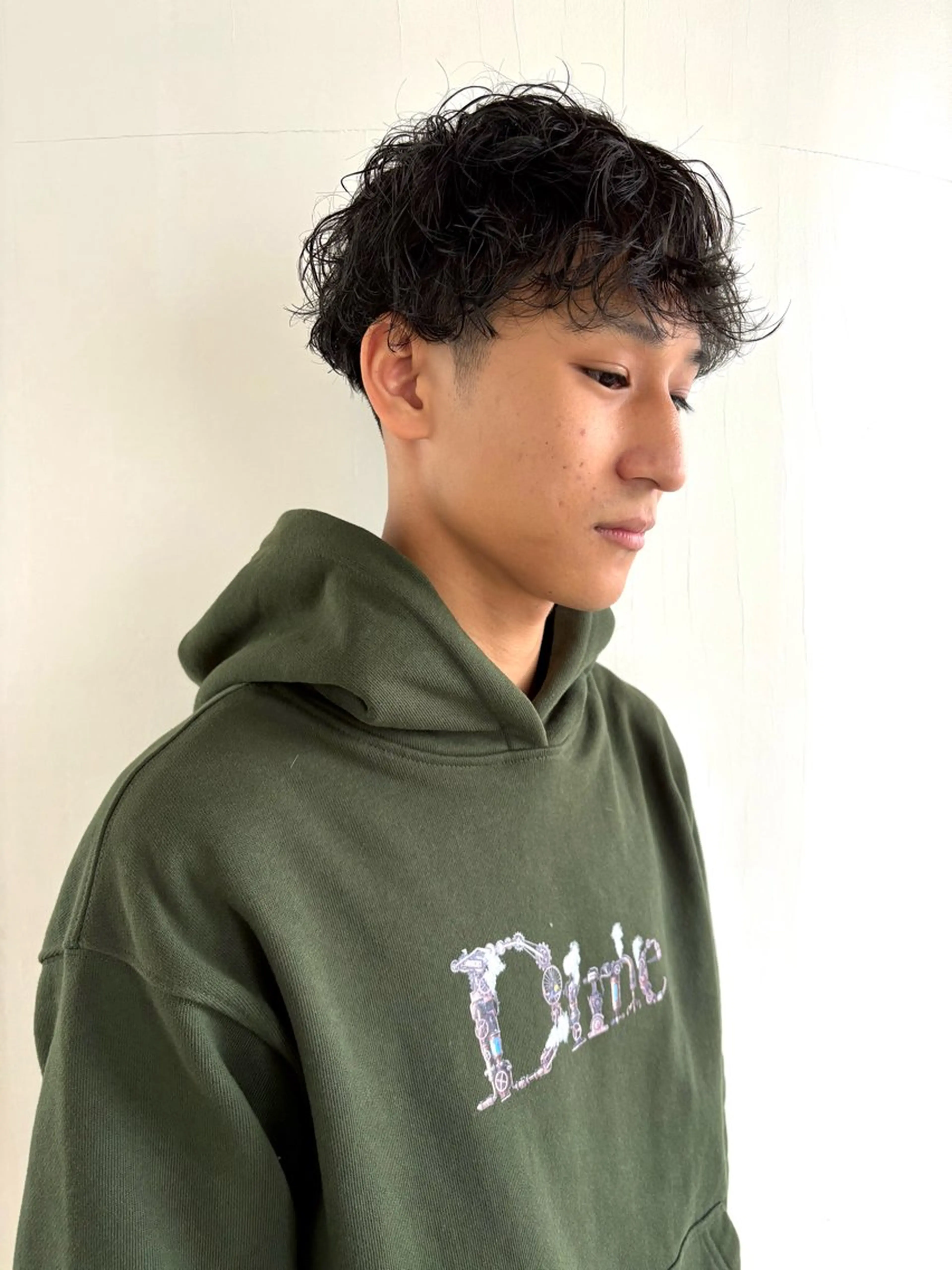 カラー パーマ メンズ メンズパーマ ニュアンスパーマ カット ヘアカラー パーマ メンズ支持◎/パーマ masaのヘアスタイル