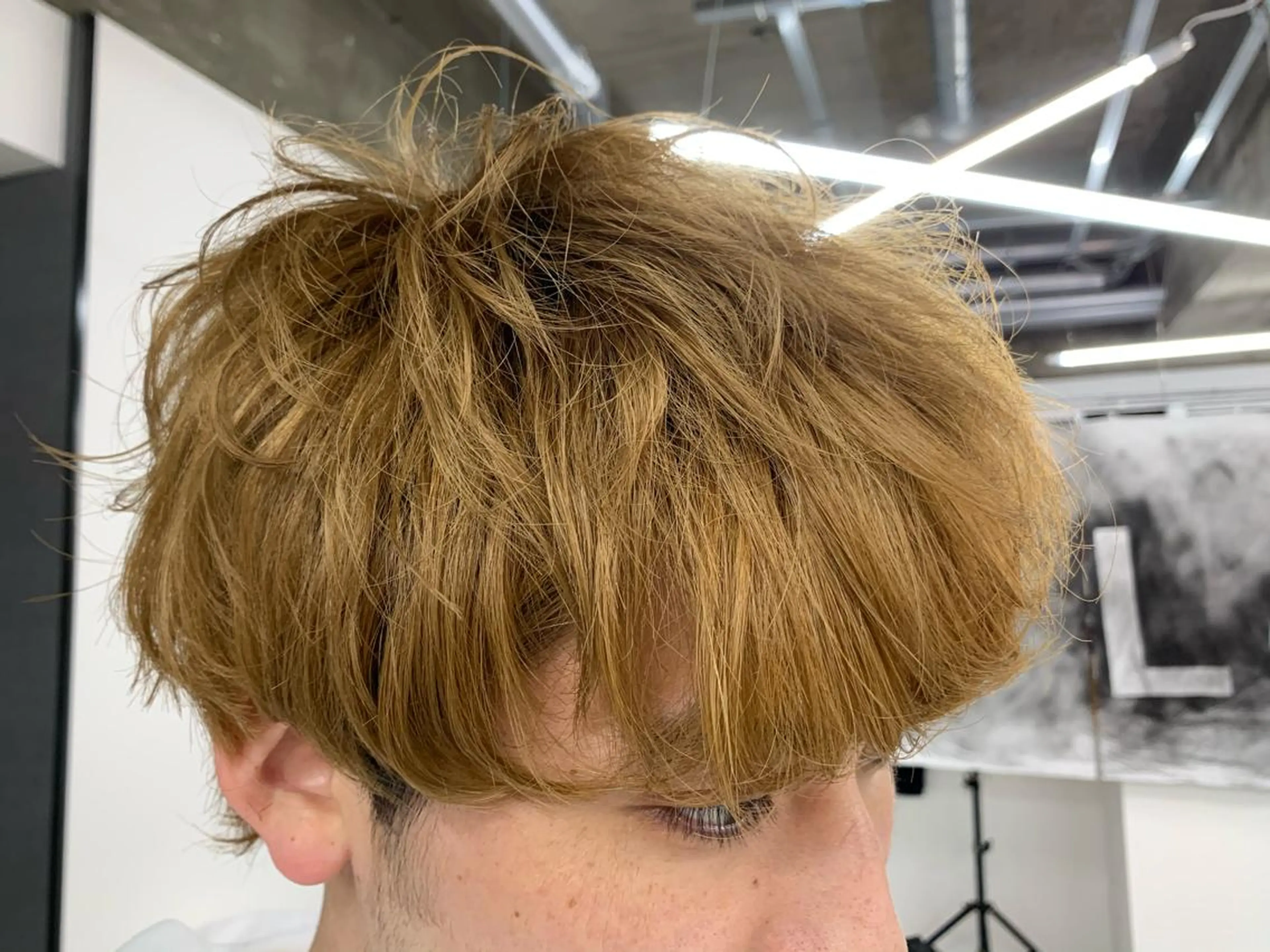 ショート メンズ メンズパーマ/新潟駅 NOBUTA🔥のヘアスタイル