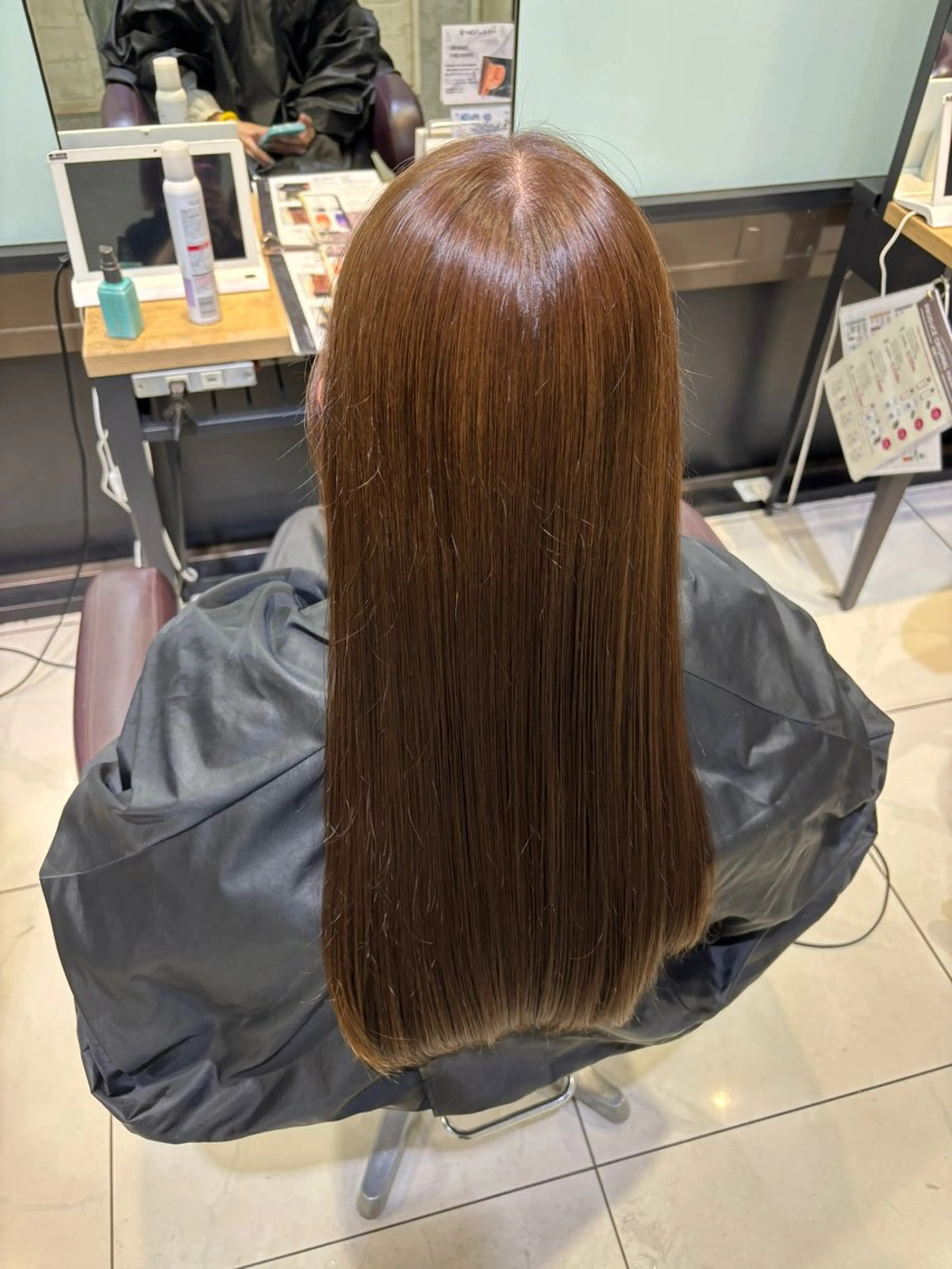 ロング カラー ヘアカラー 韓国髪質改善艶カラー /レイヤー/miyuのヘアスタイル