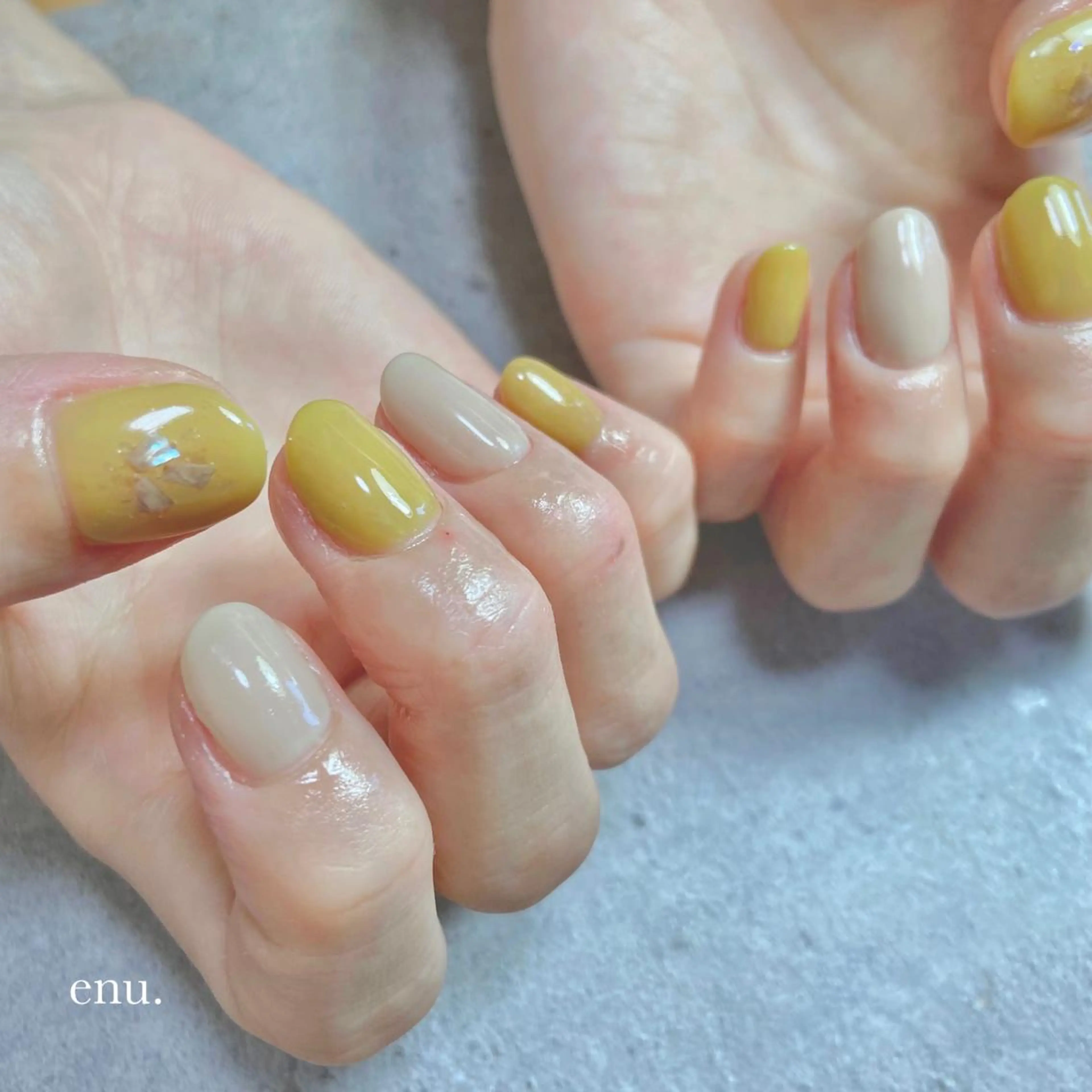 ネイル ハンドネイル enu. nanakoのネイルデザイン