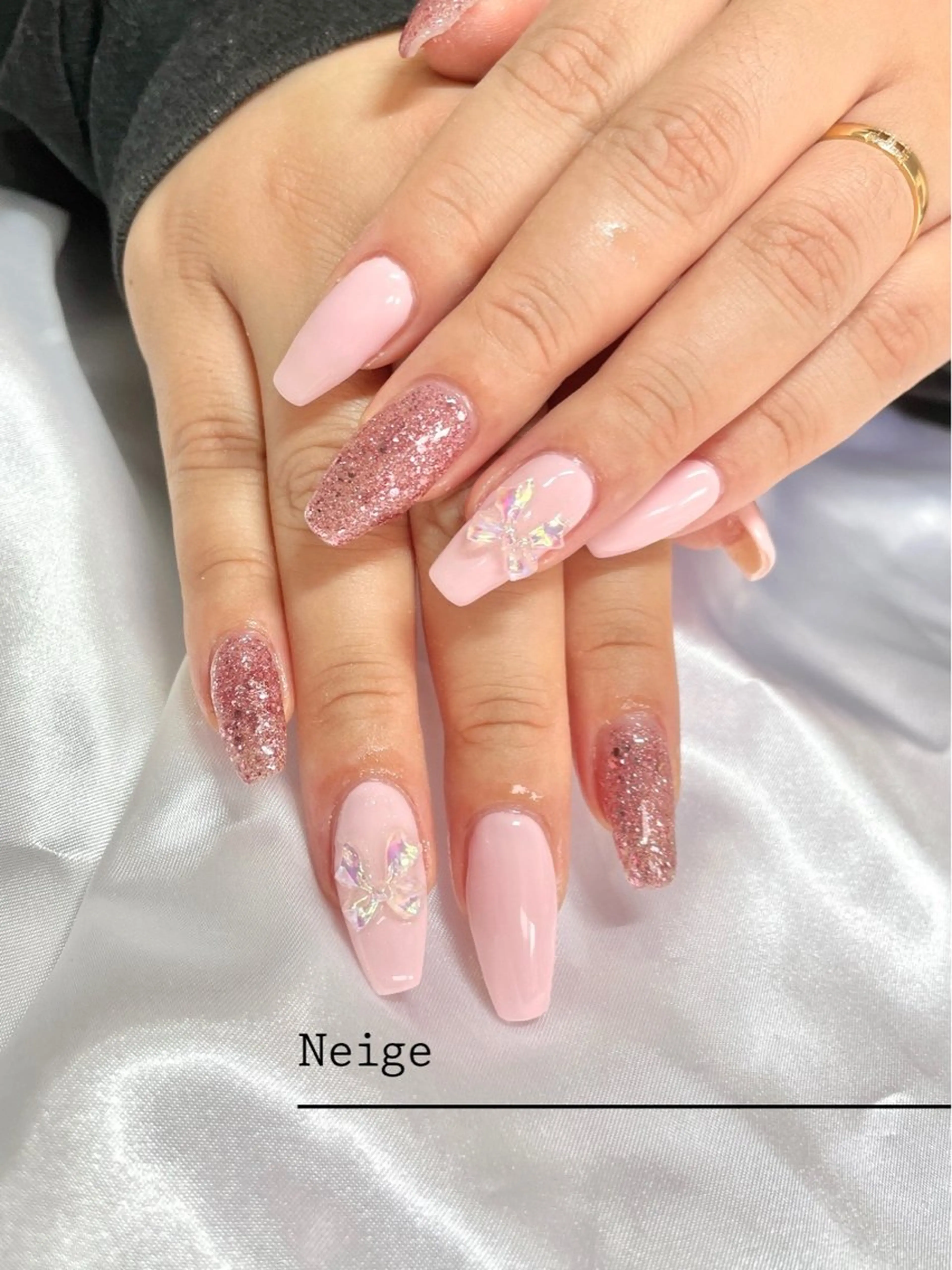 ネイル ハンドネイル Neige 𓂃 aiのネイルデザイン