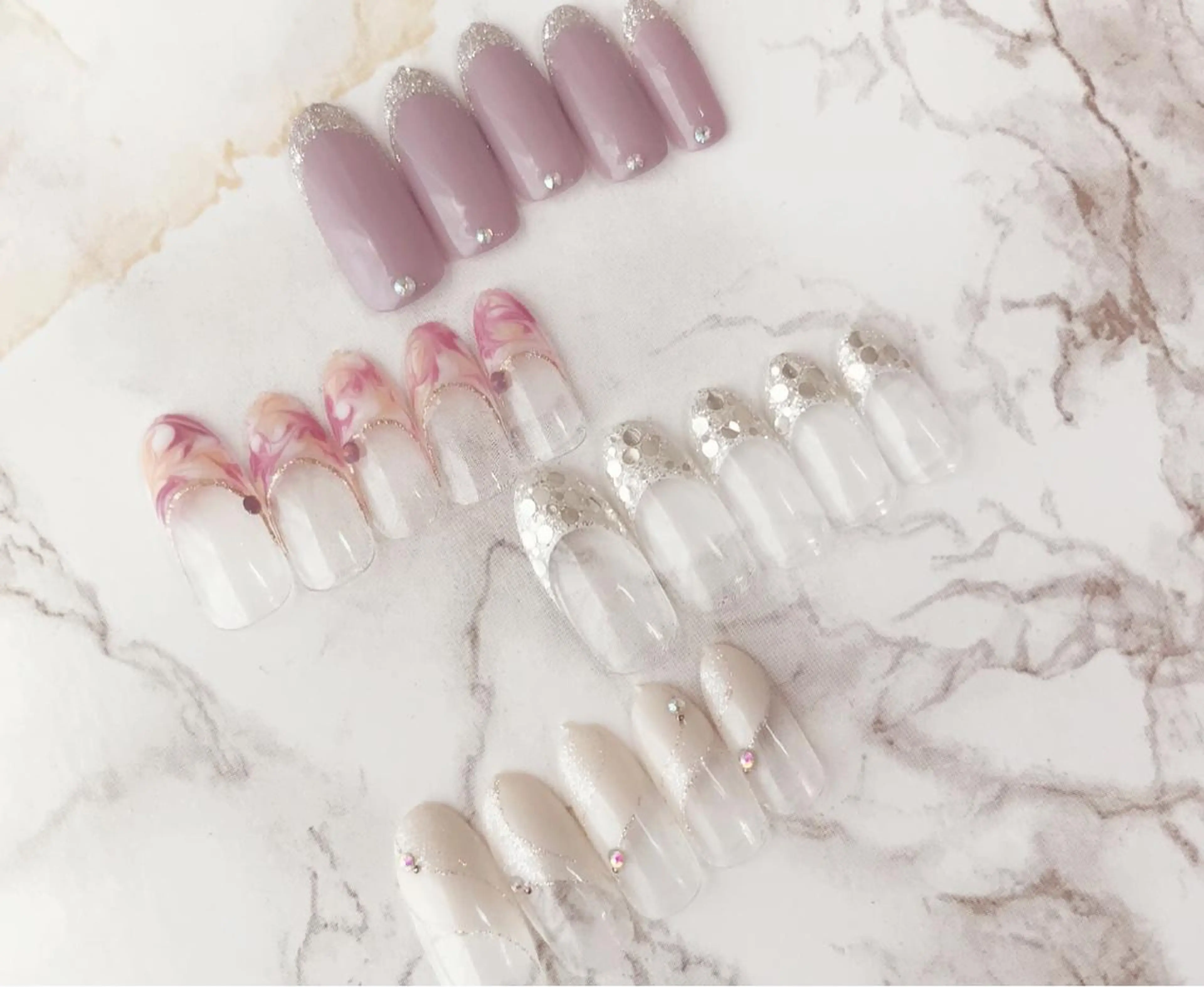 ネイル フレンチネイル stay goldのネイルデザイン