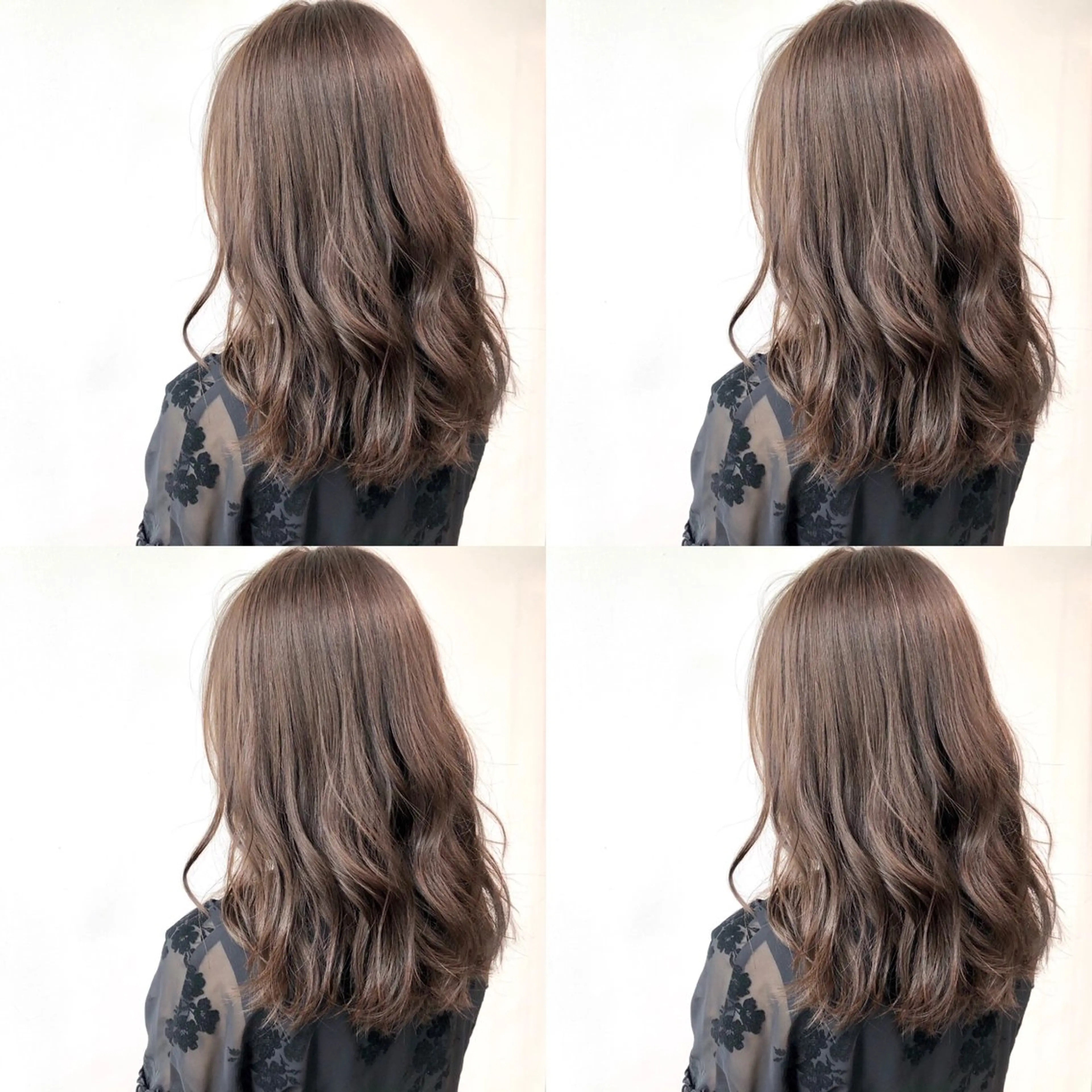 カラー カット ヘアカラー トリートメント 💖ブリーチなし透明 感💖ASAHIのヘアスタイル