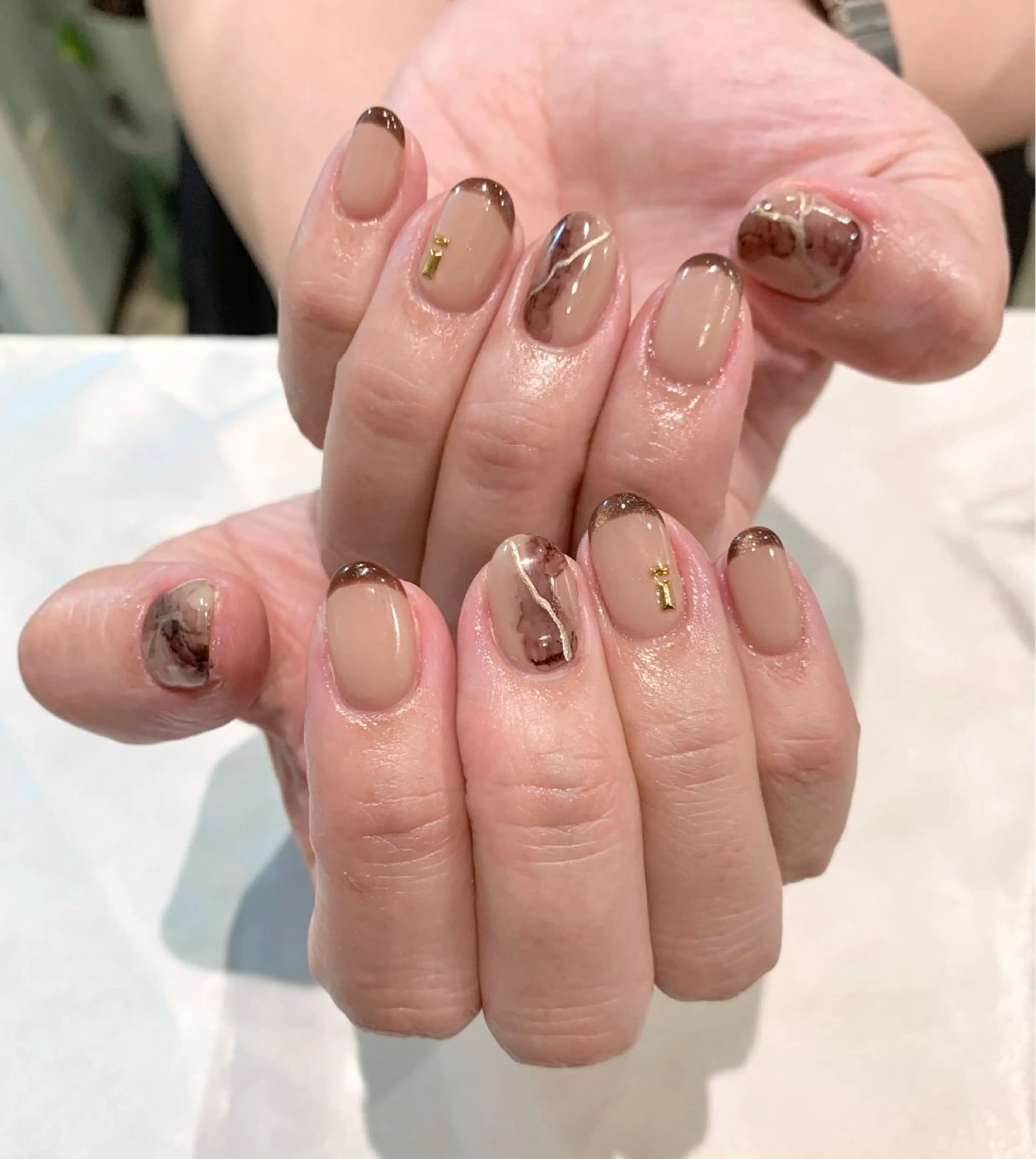 ネイル ハンドネイル ecrin 💎 mayuのネイルデザイン