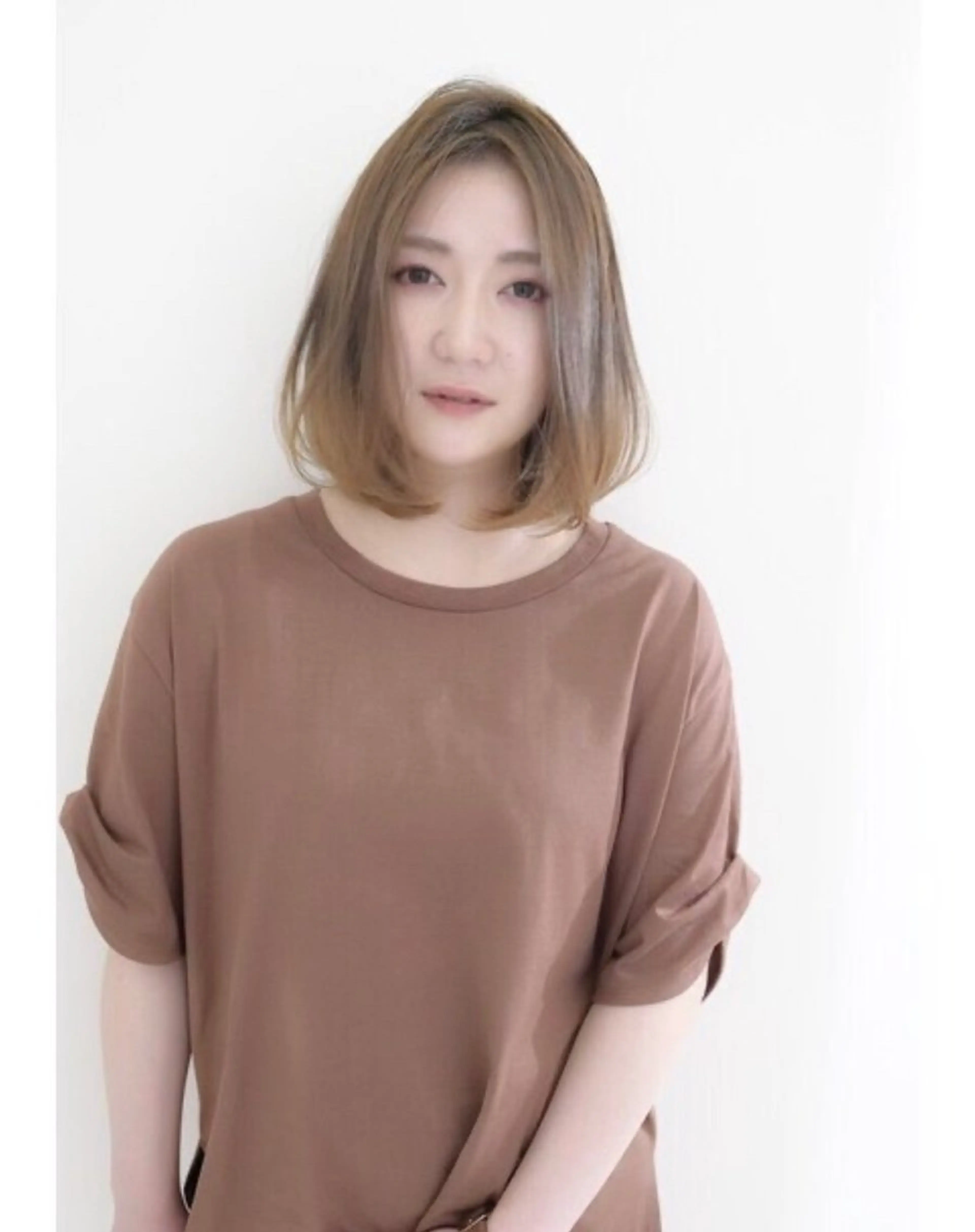 ミディアム mio .mu-se 藤ヶ丘のヘアスタイル