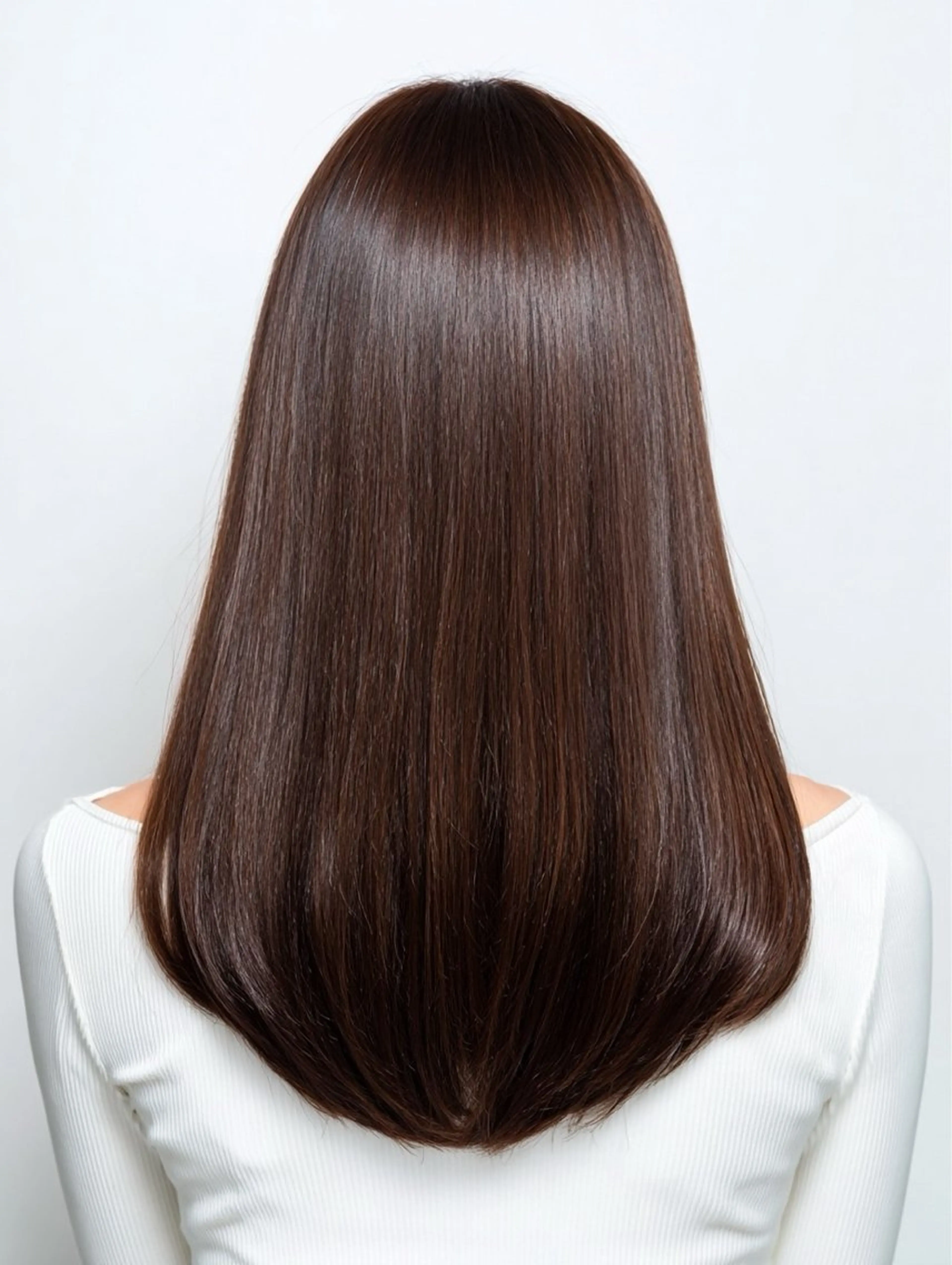 ミディアム カラー ヘアカラー 松本 桜のヘアスタイル