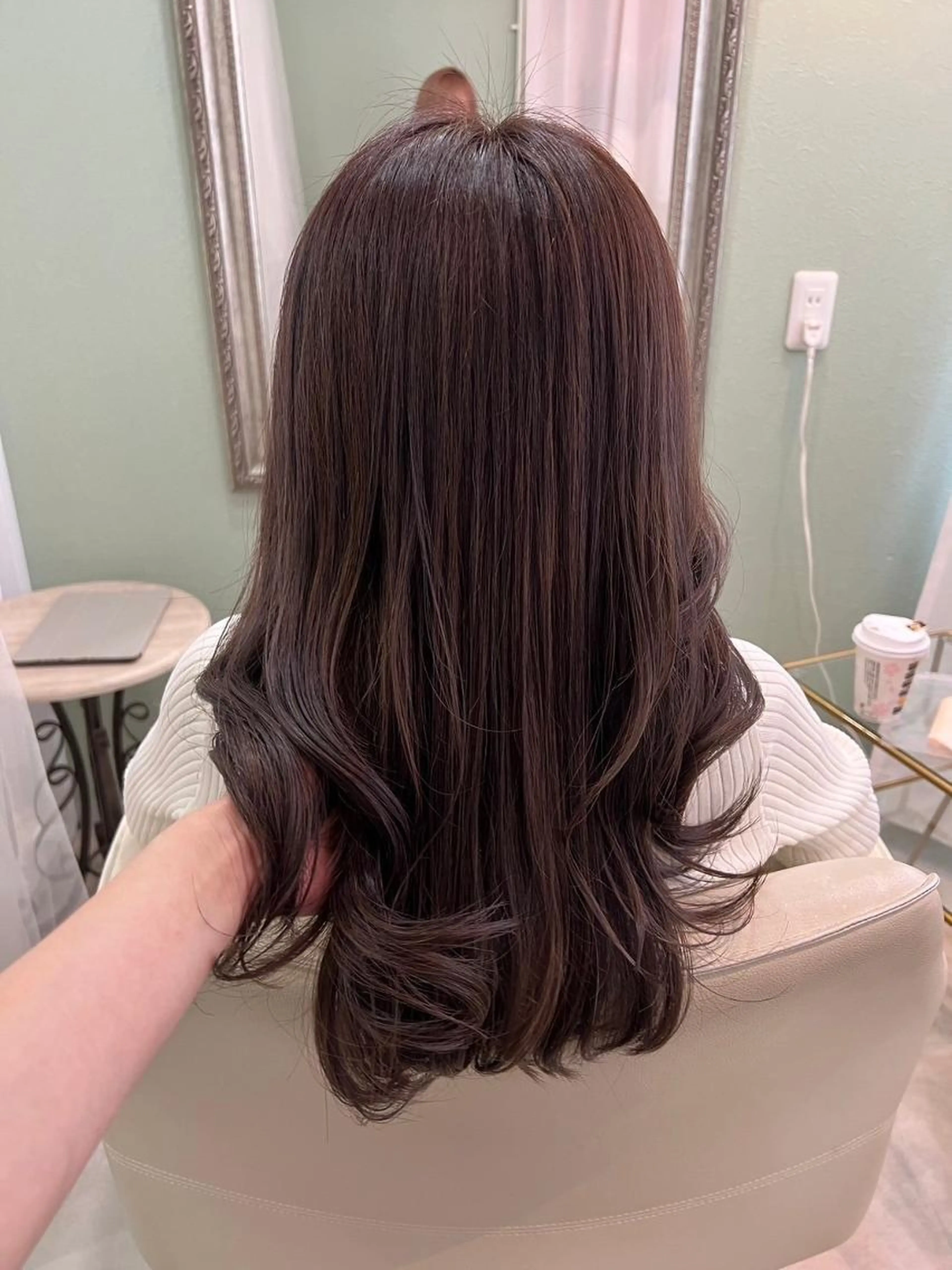 カット +髪質改善INカラー+オージュア 2stepTR+ケアプロ 23100→¥9900の写真