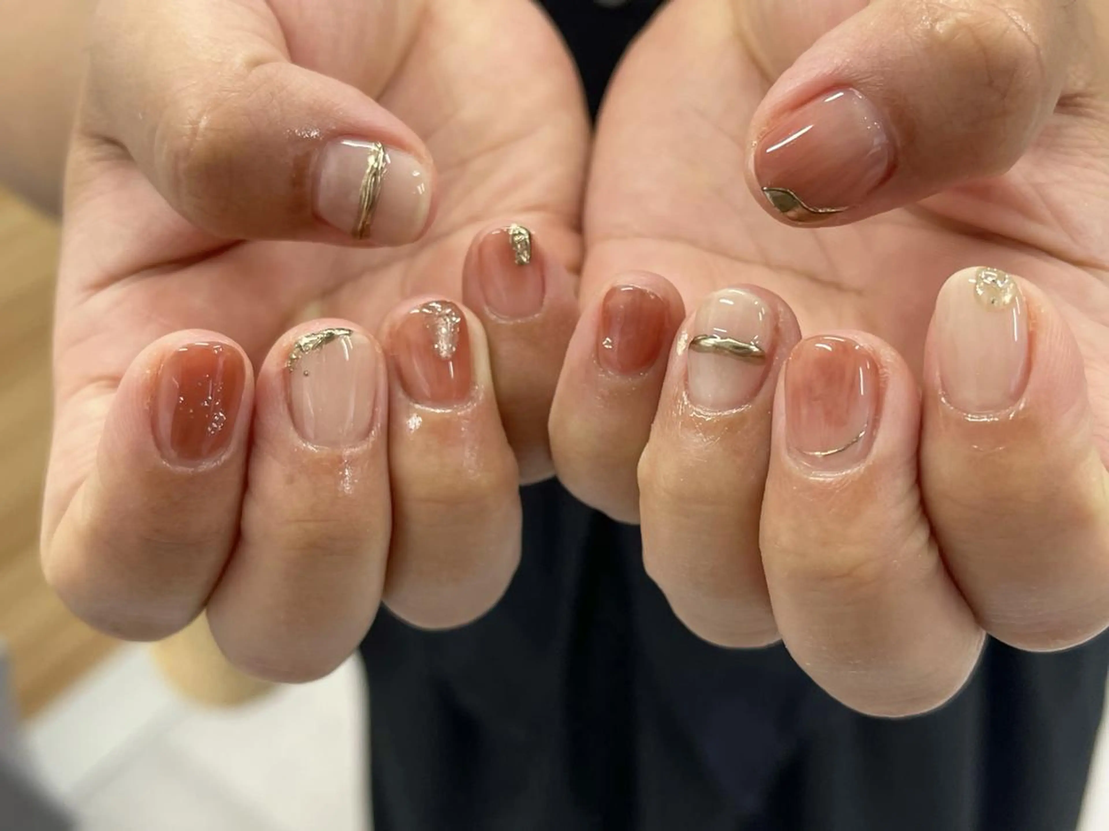 ネイル 持ち込み ハンドネイル ベターネイル 浅草橋のネイルデザイン