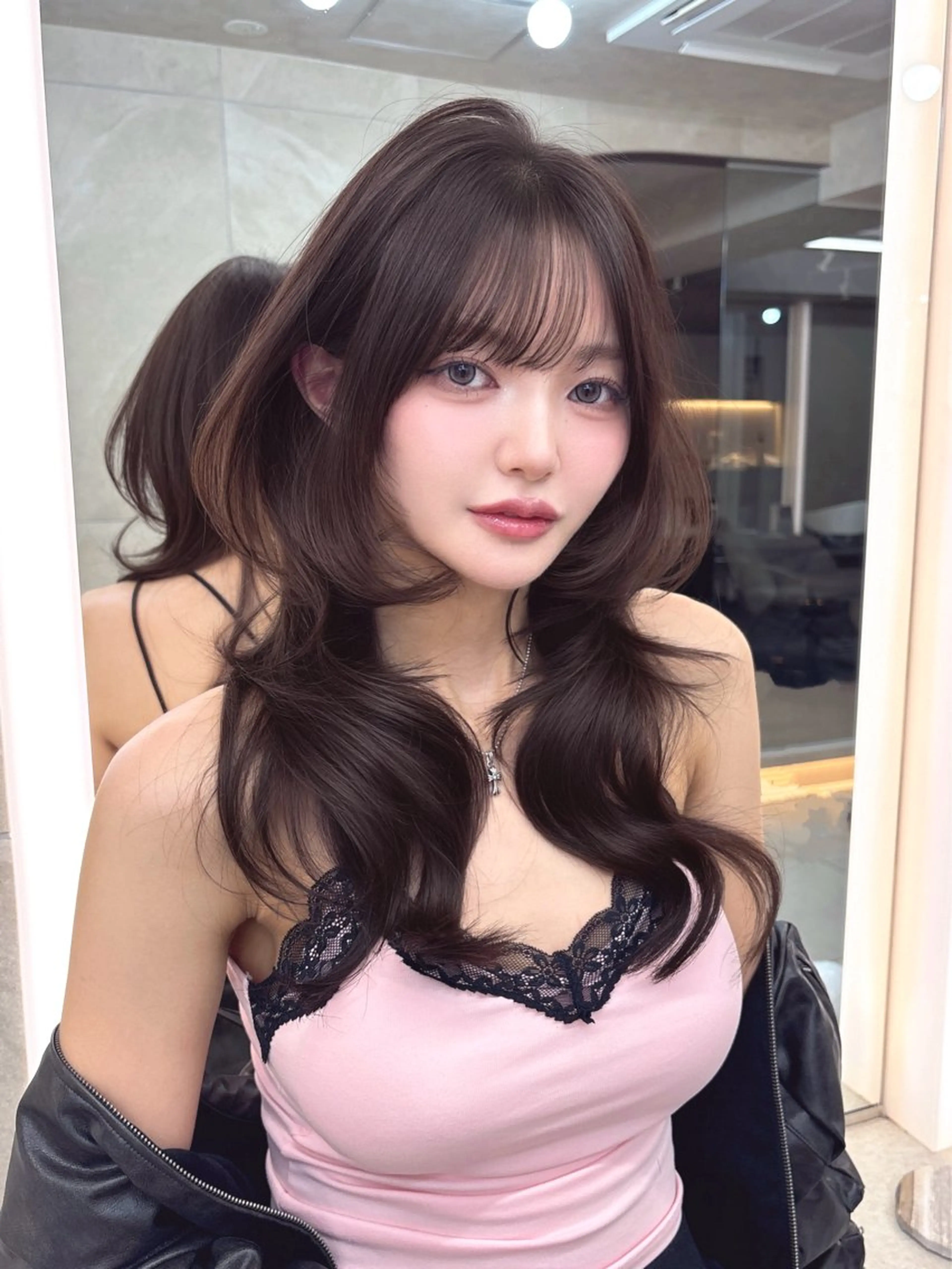 ロング カラー kaho /レイヤーカットのヘアスタイル