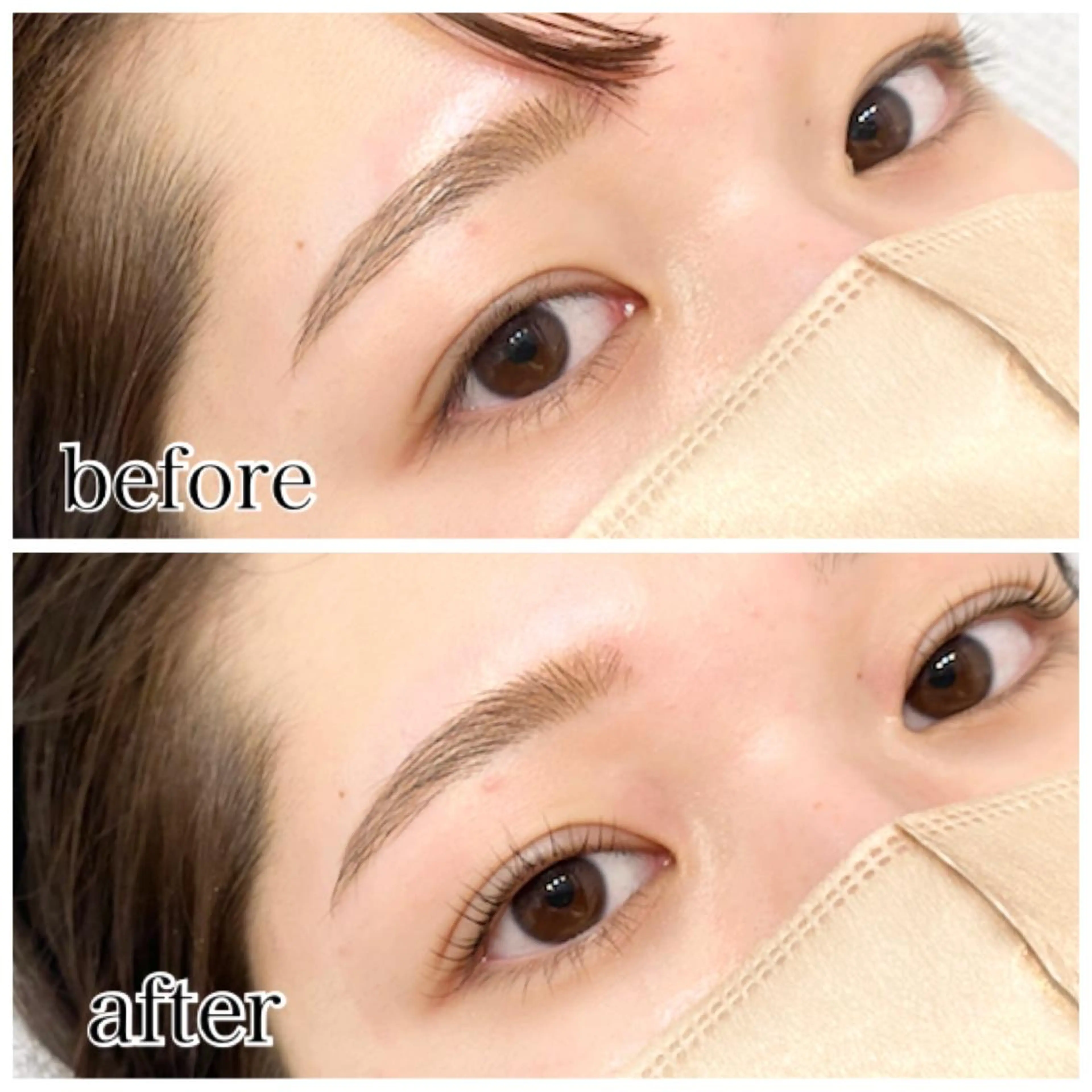 マツエク・マツパ 一重×まつ毛パーマ Lucia 中澤のマツエク・マツパデザイン