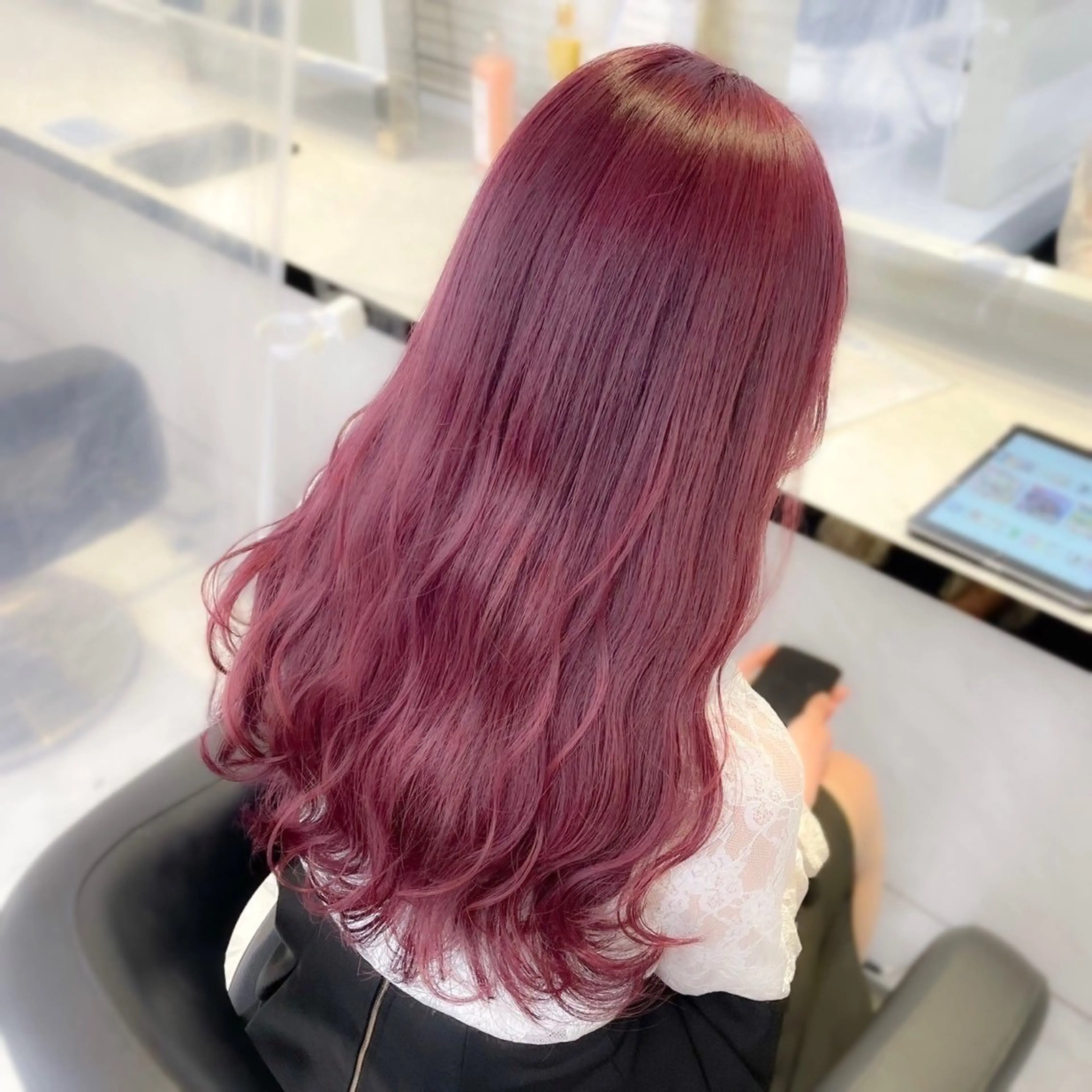 カラー ヘアカラー akari🎀🤍 ガーリーstyleのヘアスタイル