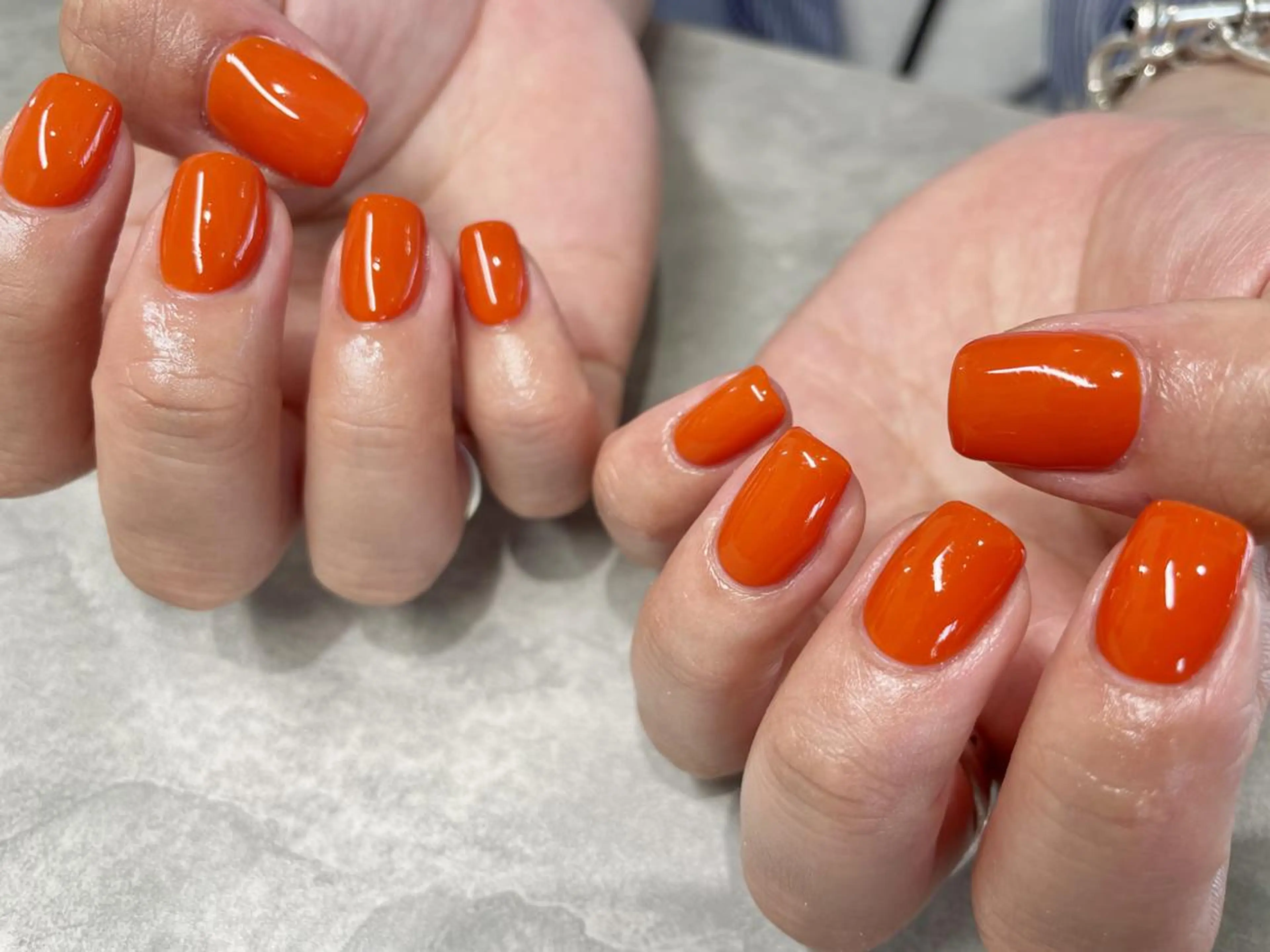 ネイル ワンカラーネイル 山本joieange 心斎橋店のマツエク・マツパデザイン