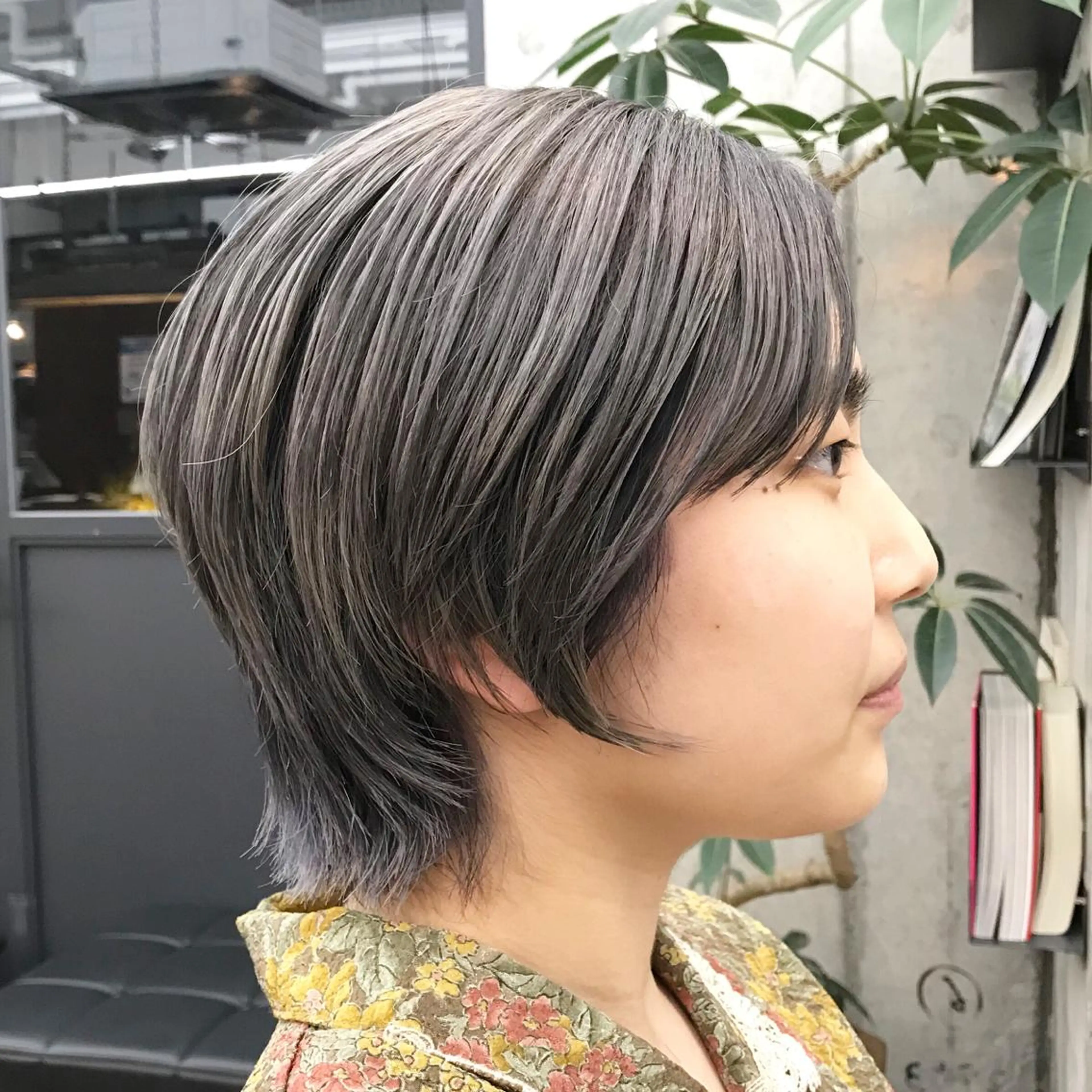 ショート カラー ブリーチ ショートヘア ウルフカット カット ヘアカラー トリートメント ヘアセット ✂︎ウルフ・ショート ✂︎MIKUNIのヘアスタイル