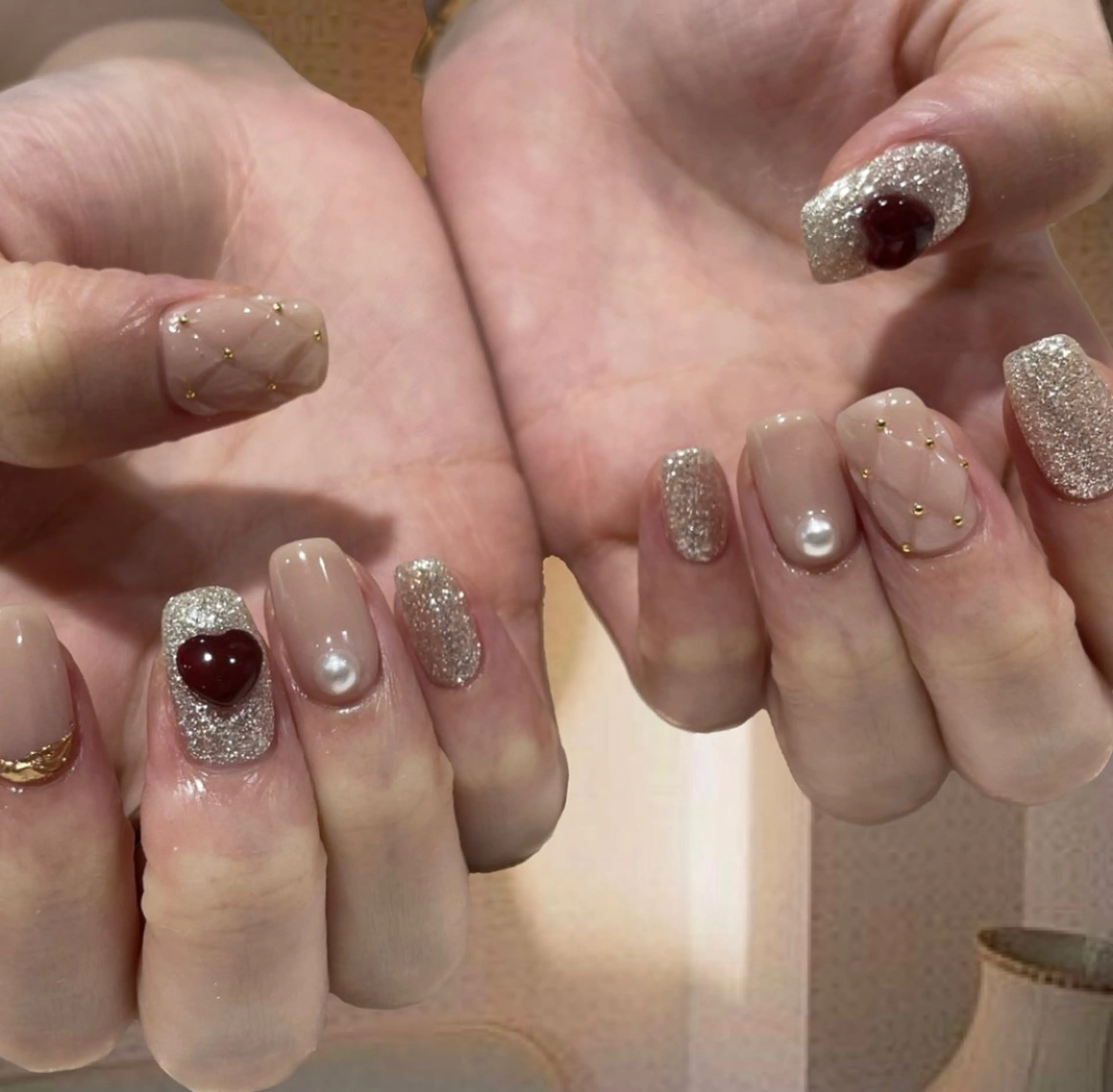 ネイル アートネイル 持ち込み ワンカラーネイル ハンドネイル nozomi 🌙のネイルデザイン