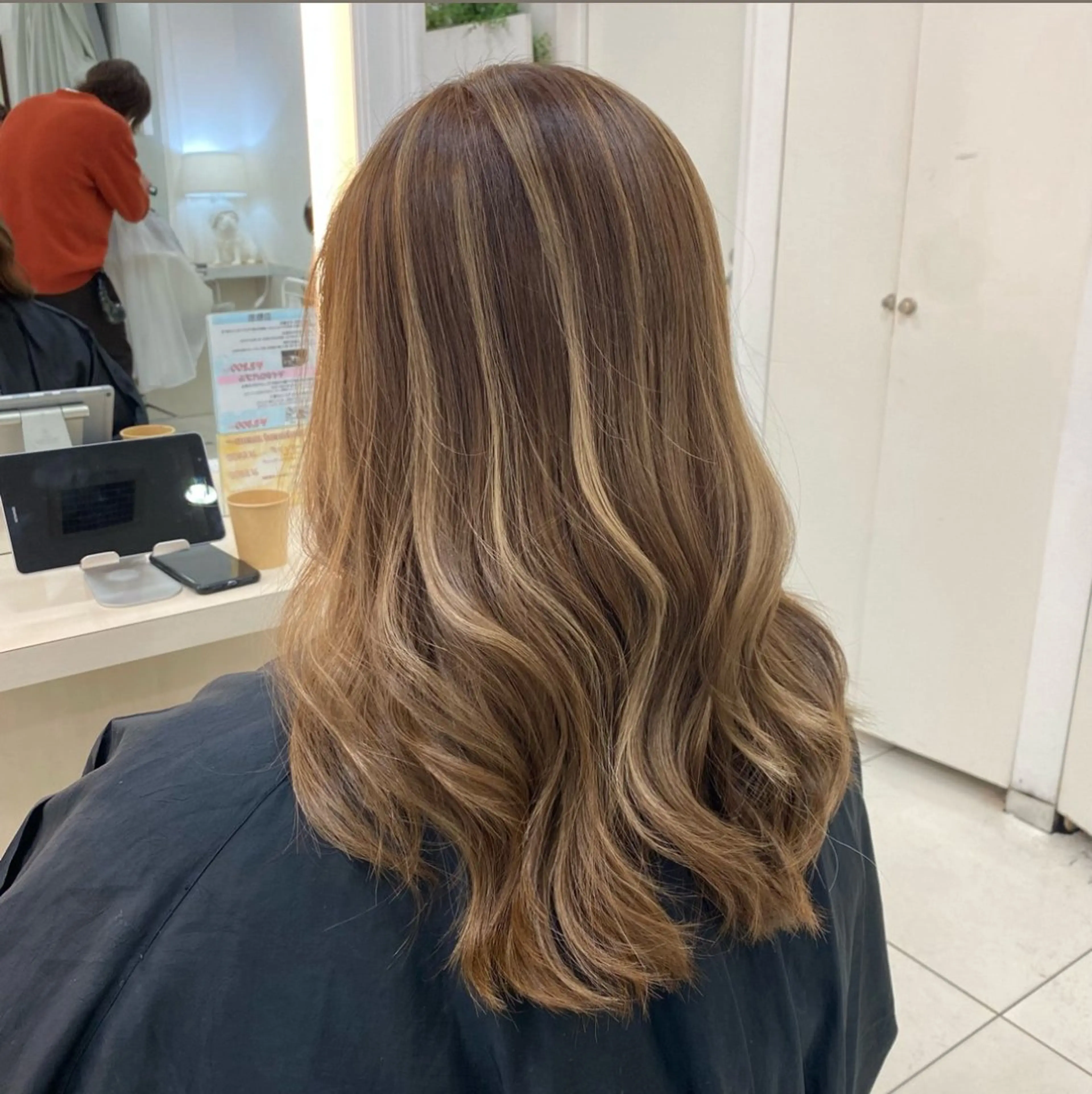 ロング カラー ヘアカラー ハイライト特化/艶カ ラー/FUMIYAのヘアスタイル