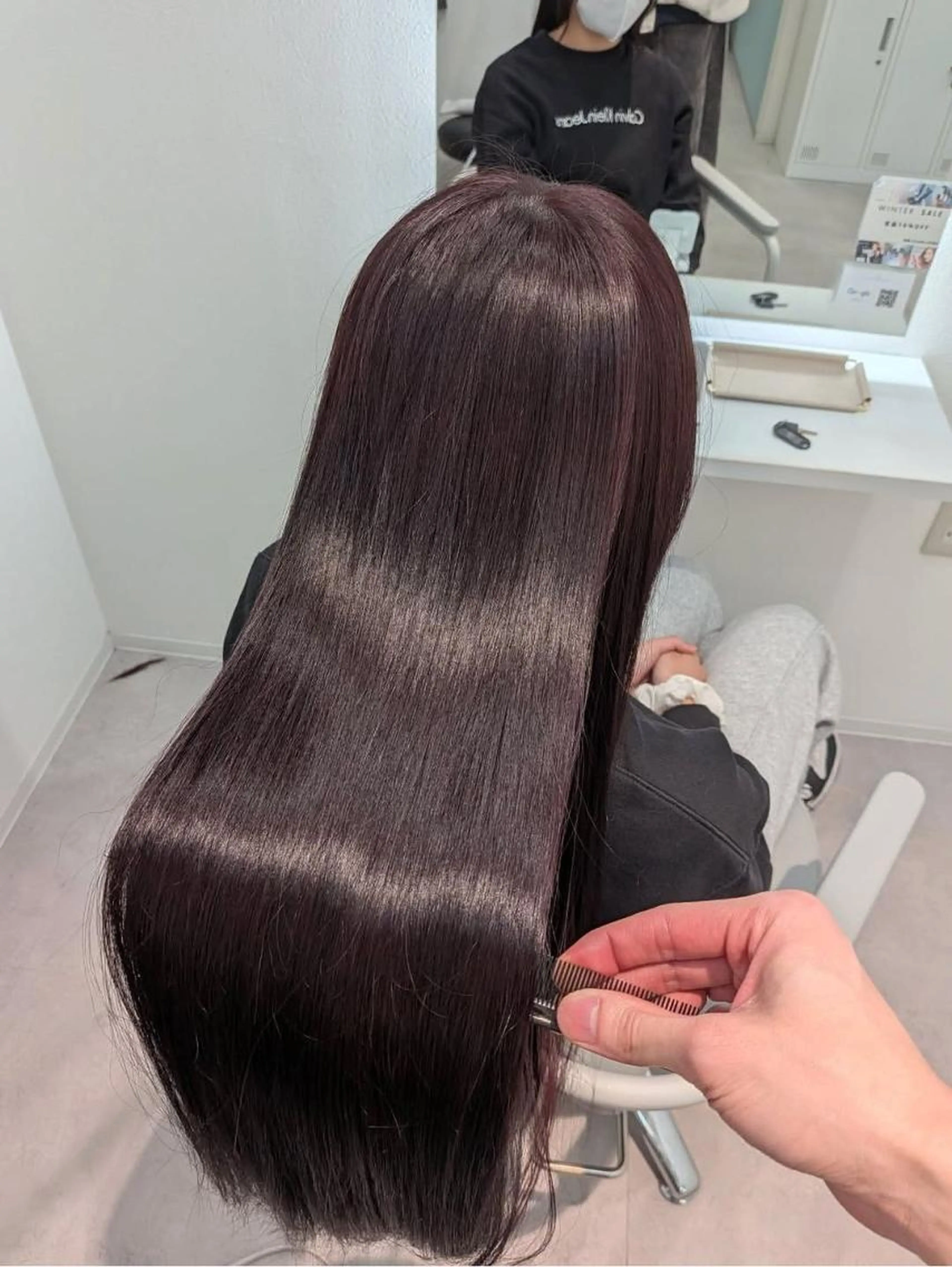 縮毛矯正+カット+2stepトリートメントの写真