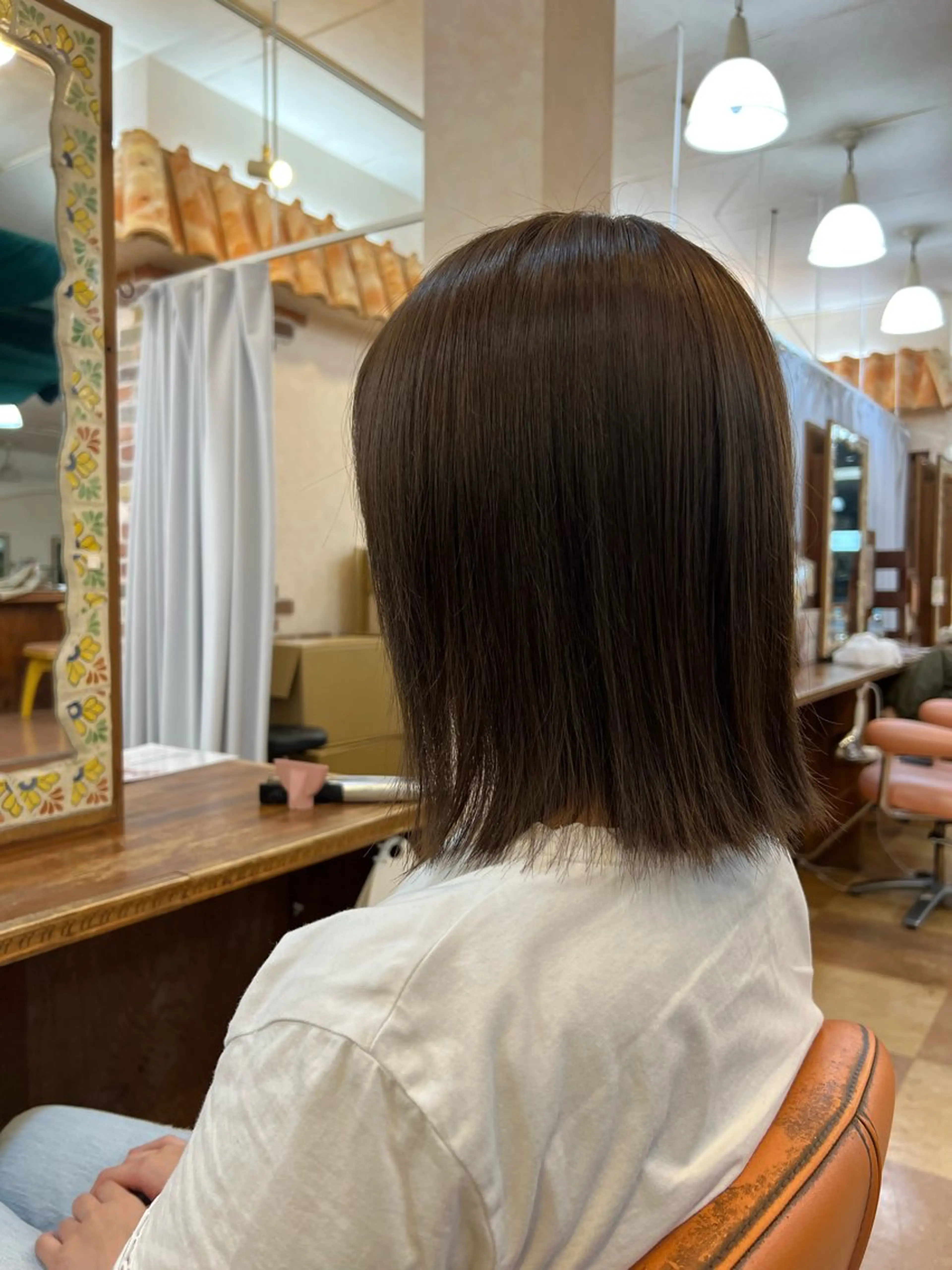 ミディアム カラー 伊東 颯のヘアスタイル