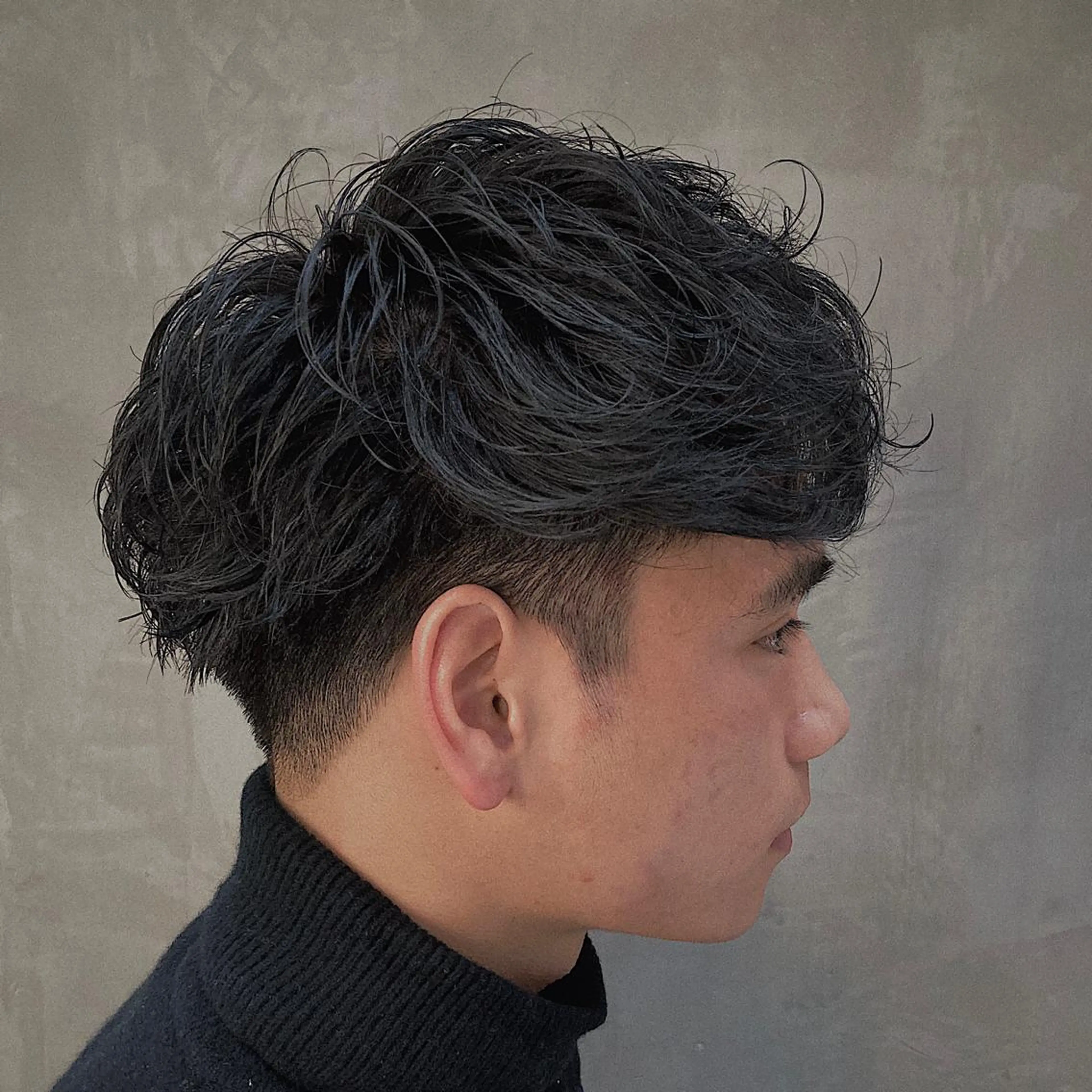 ショート パーマ メンズ マッシュ メンズパーマ カット パーマ トリートメント fifth JINGUMAE所属・波巻きスパイラルパー マ/シャドウパーマ駿のヘアスタイル