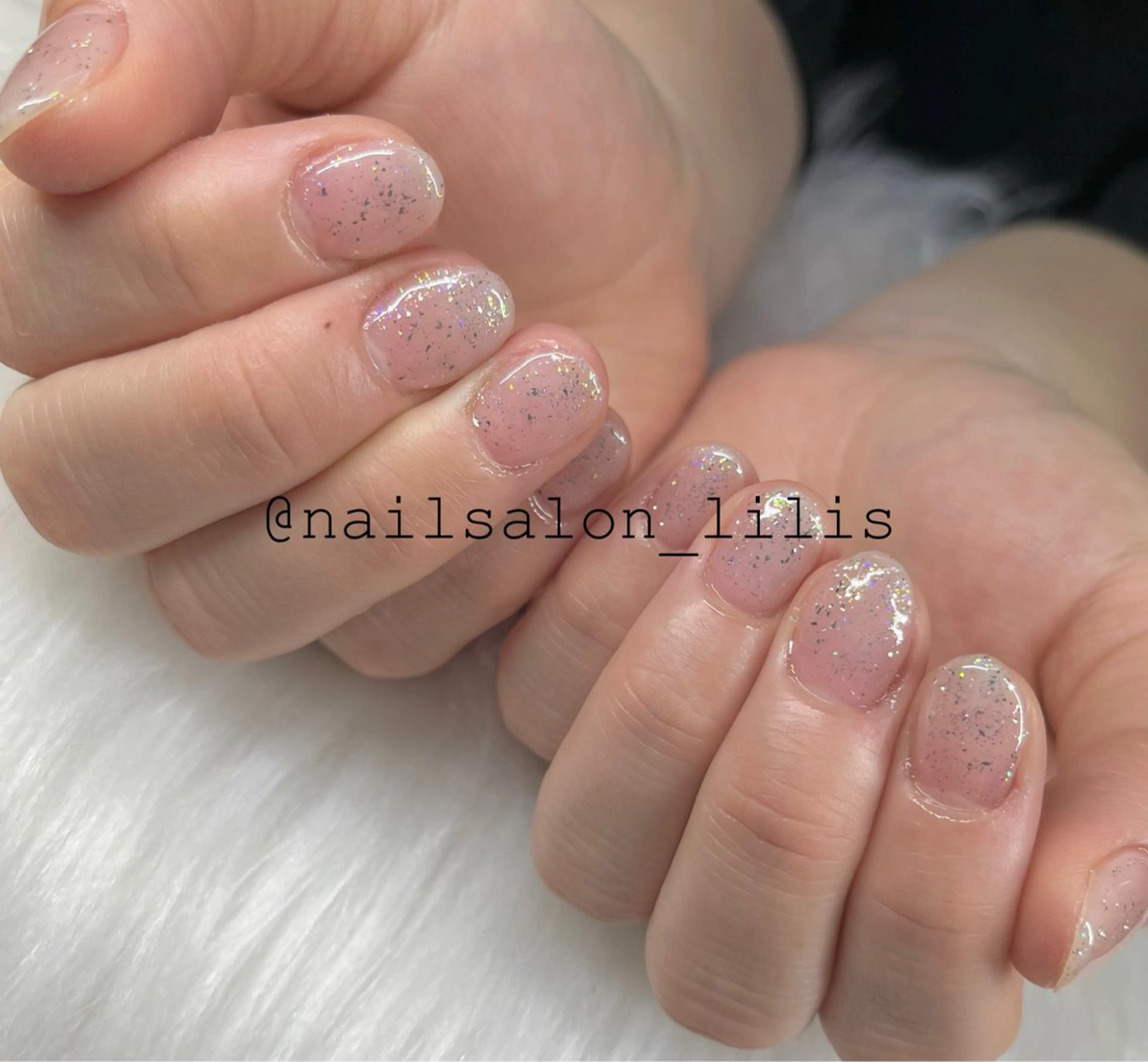 ネイル ラメ(グリッター) ハンドネイル nailsalon lilis所属・nailsalon Lilisのネイルデザイン