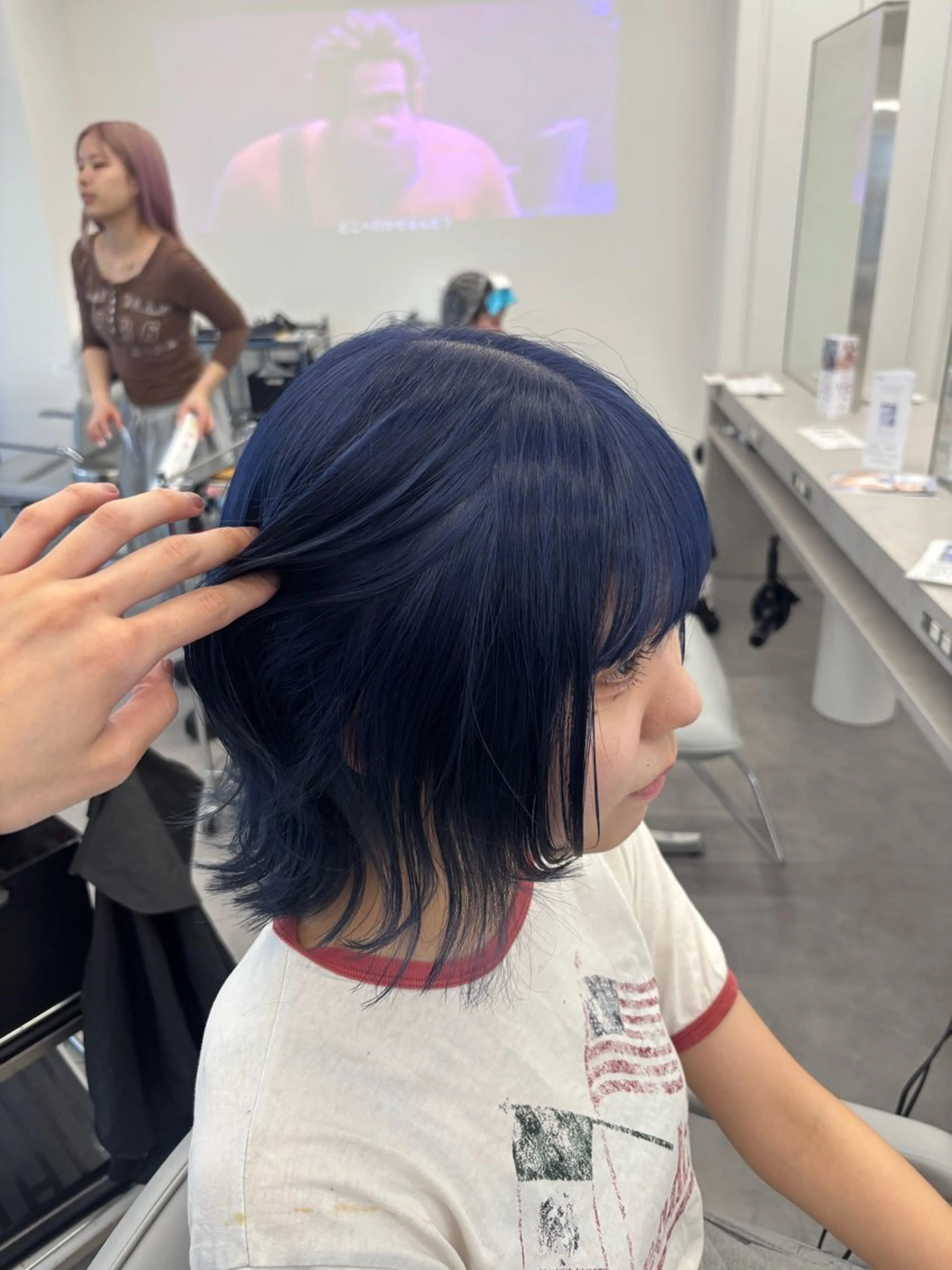 ミディアム カラー ヘアカラー 【GAME栄】 そなのヘアスタイル