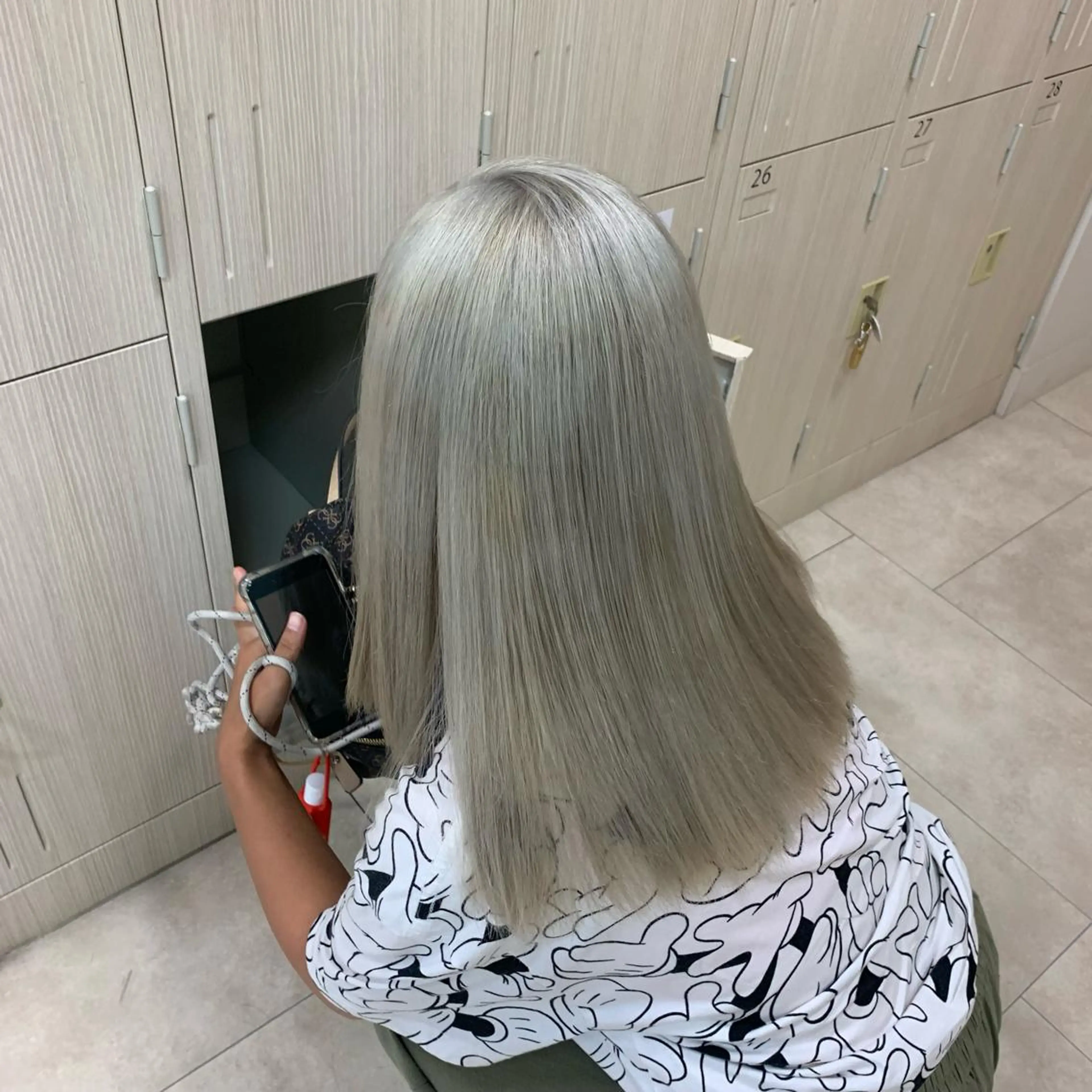 セミロング カラー 暖色専門美容師🎀 お客様満足度◎のヘアスタイル