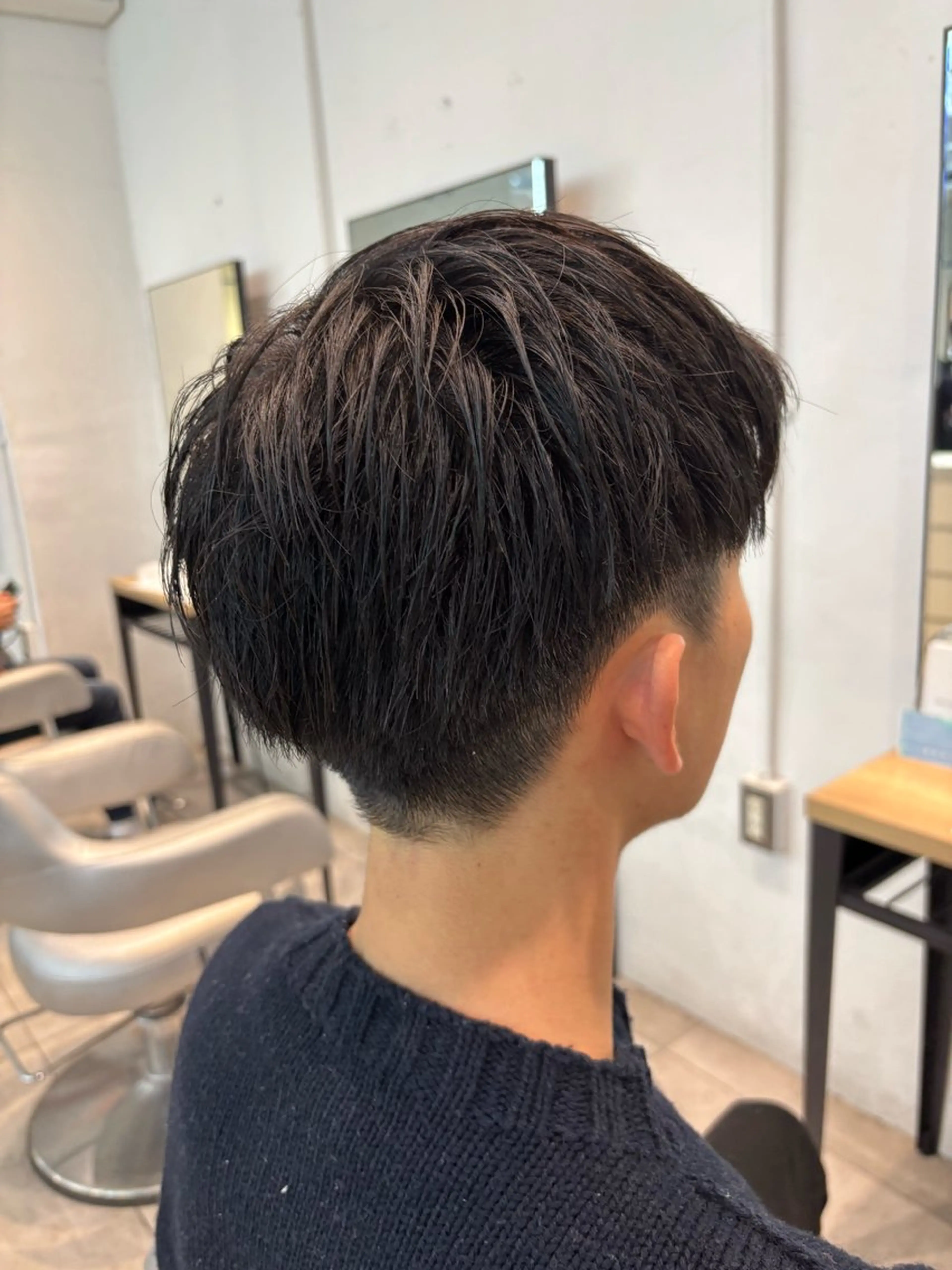 ショート メンズ カット メンズパーマ/ メッシュ📍ﾕﾘのヘアスタイル