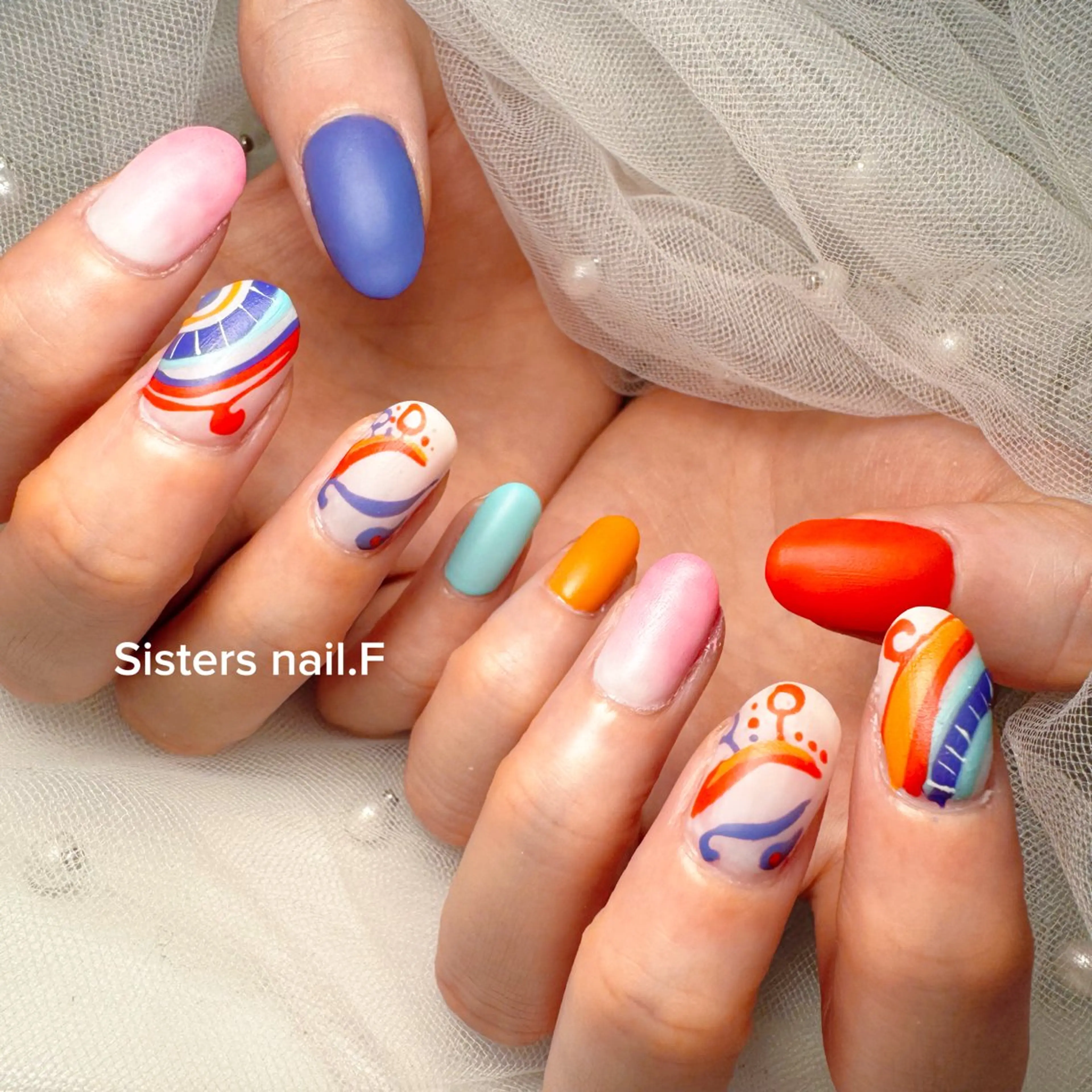 ネイル sisters nail.fのネイルデザイン