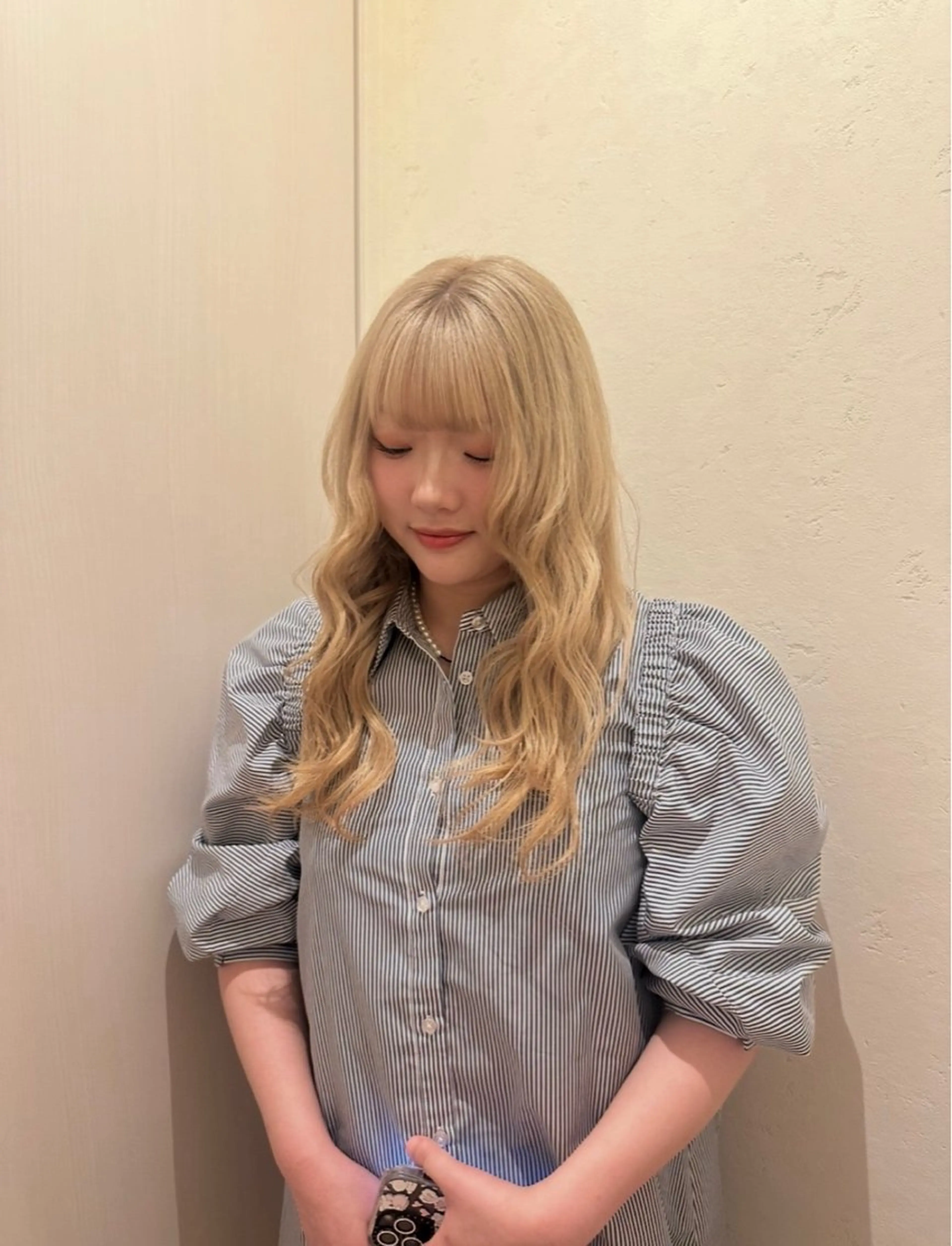 ロング aoi /透明感カラー♡のヘアスタイル