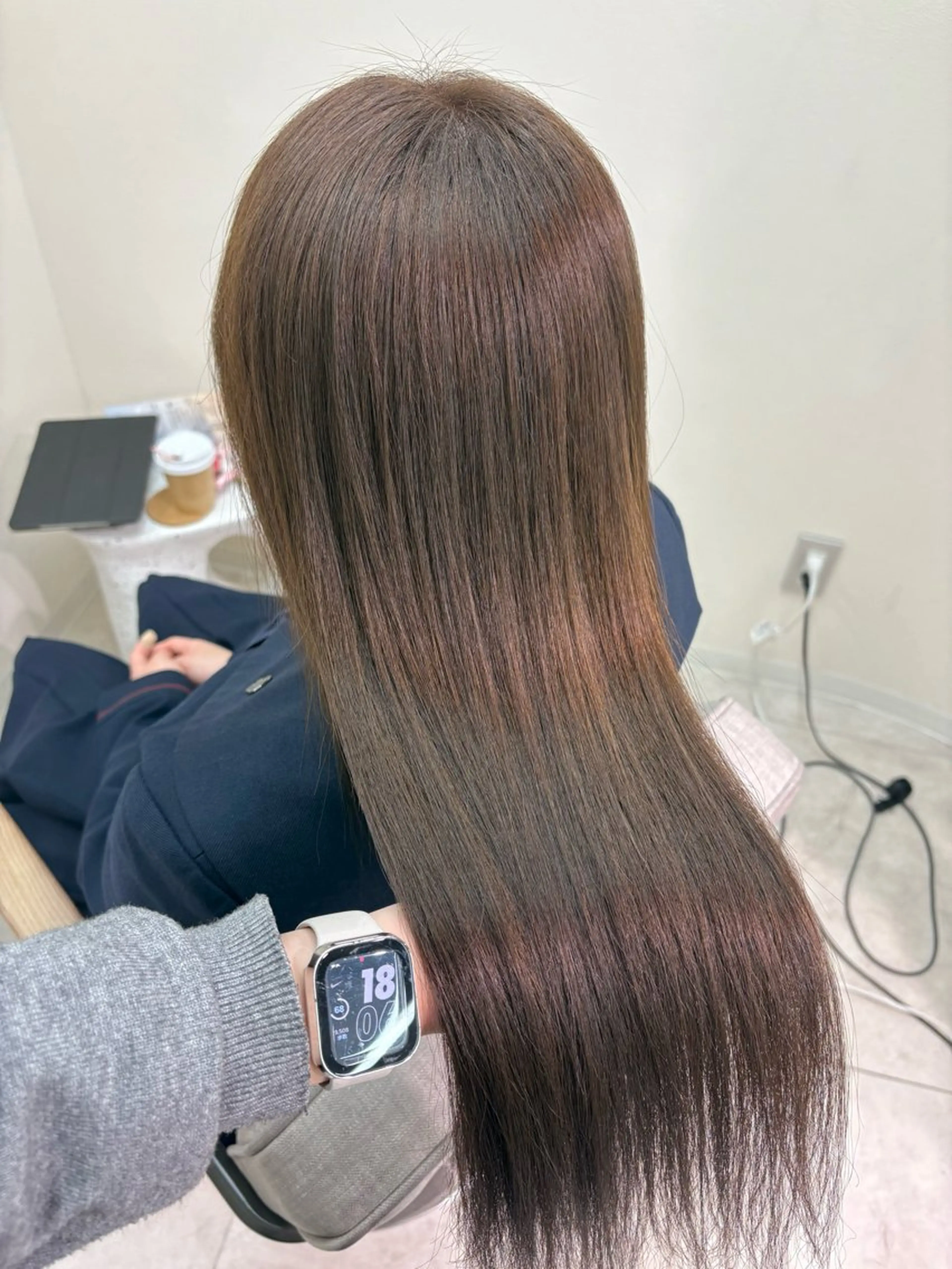 ロング カット ヘアカラー トリートメント newi広島 / Yuukaのヘアスタイル