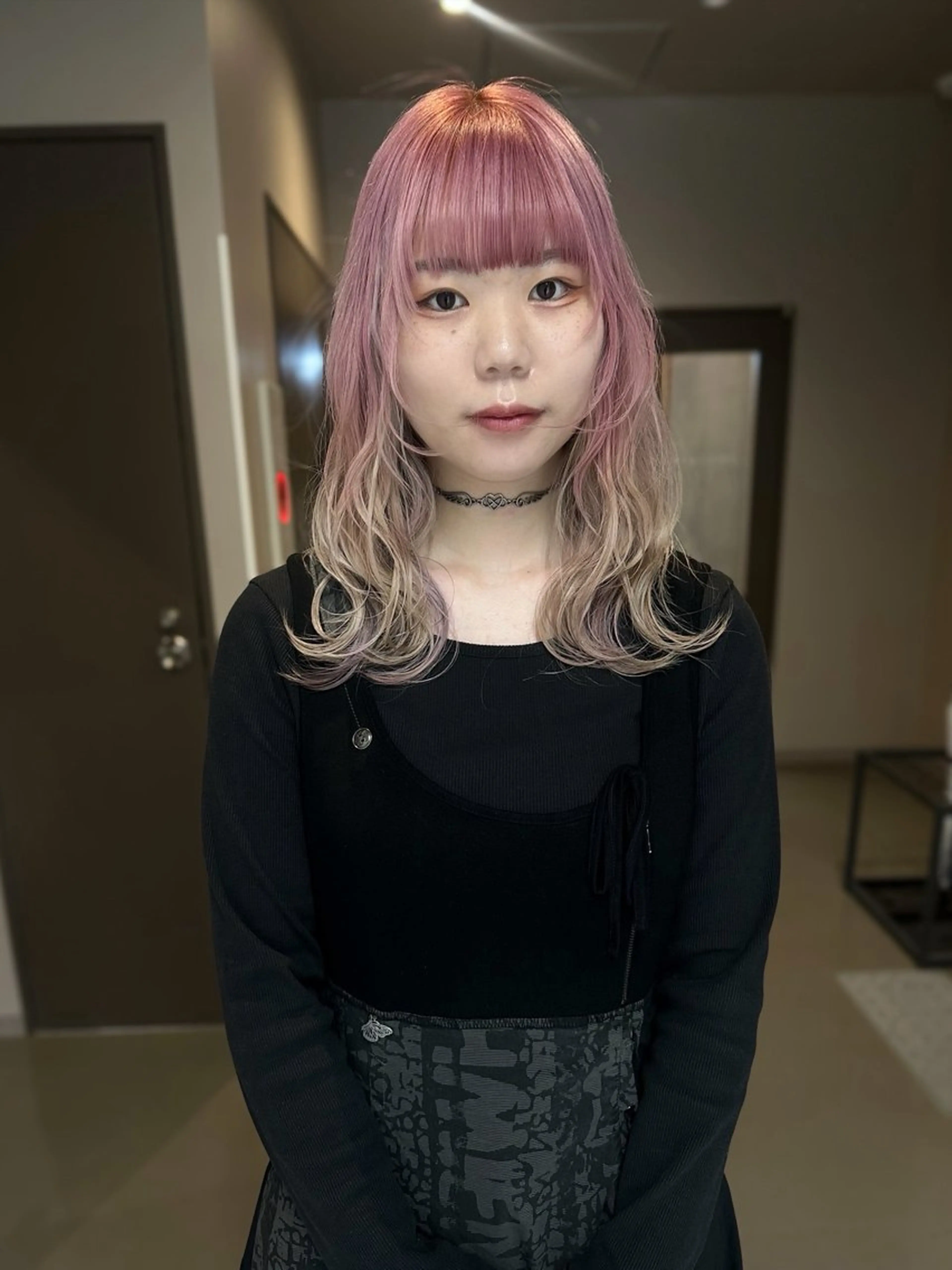 ロング カラー ウルフカット🪽 レイヤー/髪質改善のヘアスタイル