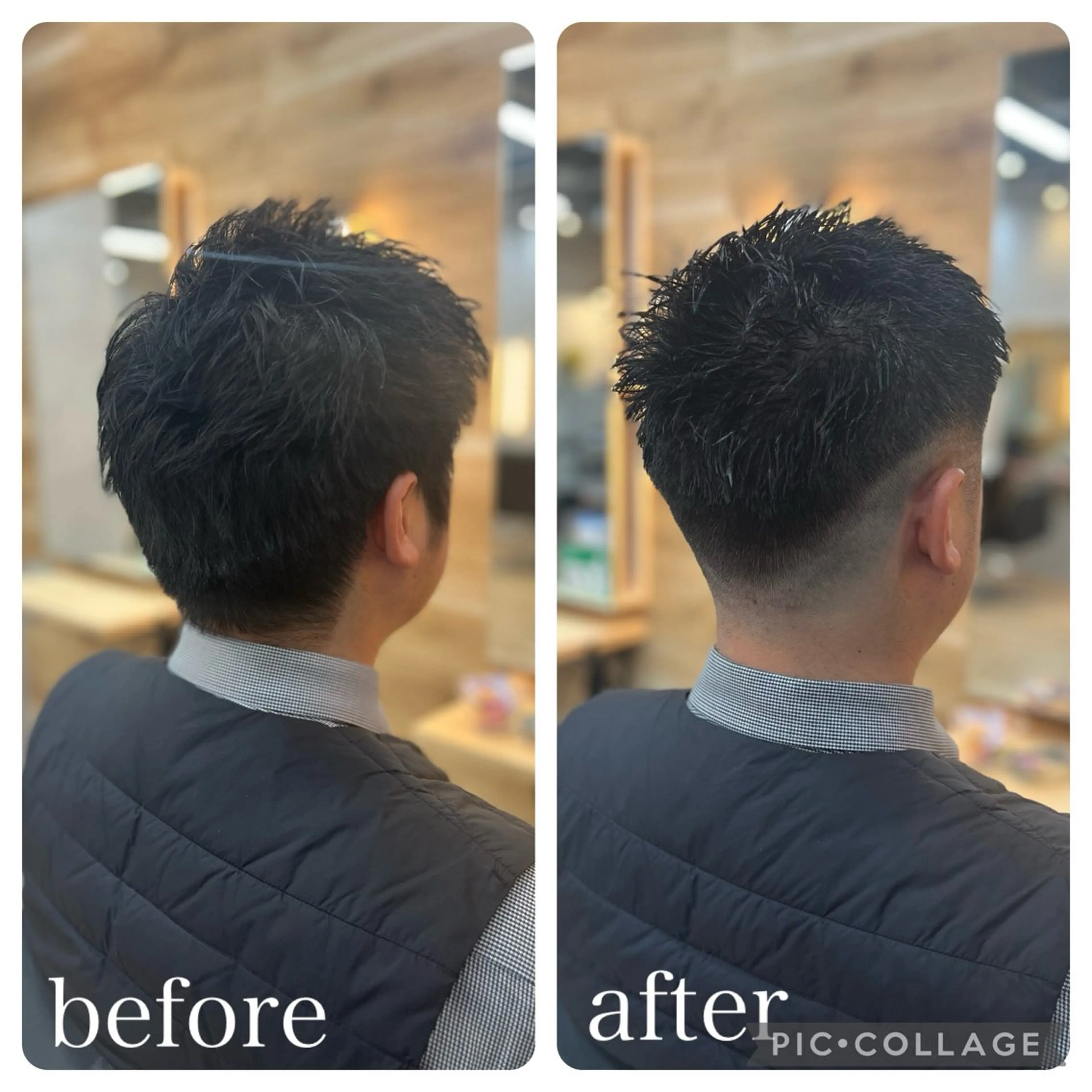 ショート メンズ フェードカット 刈り上げ Aguhair milo森山知幸のヘアスタイル