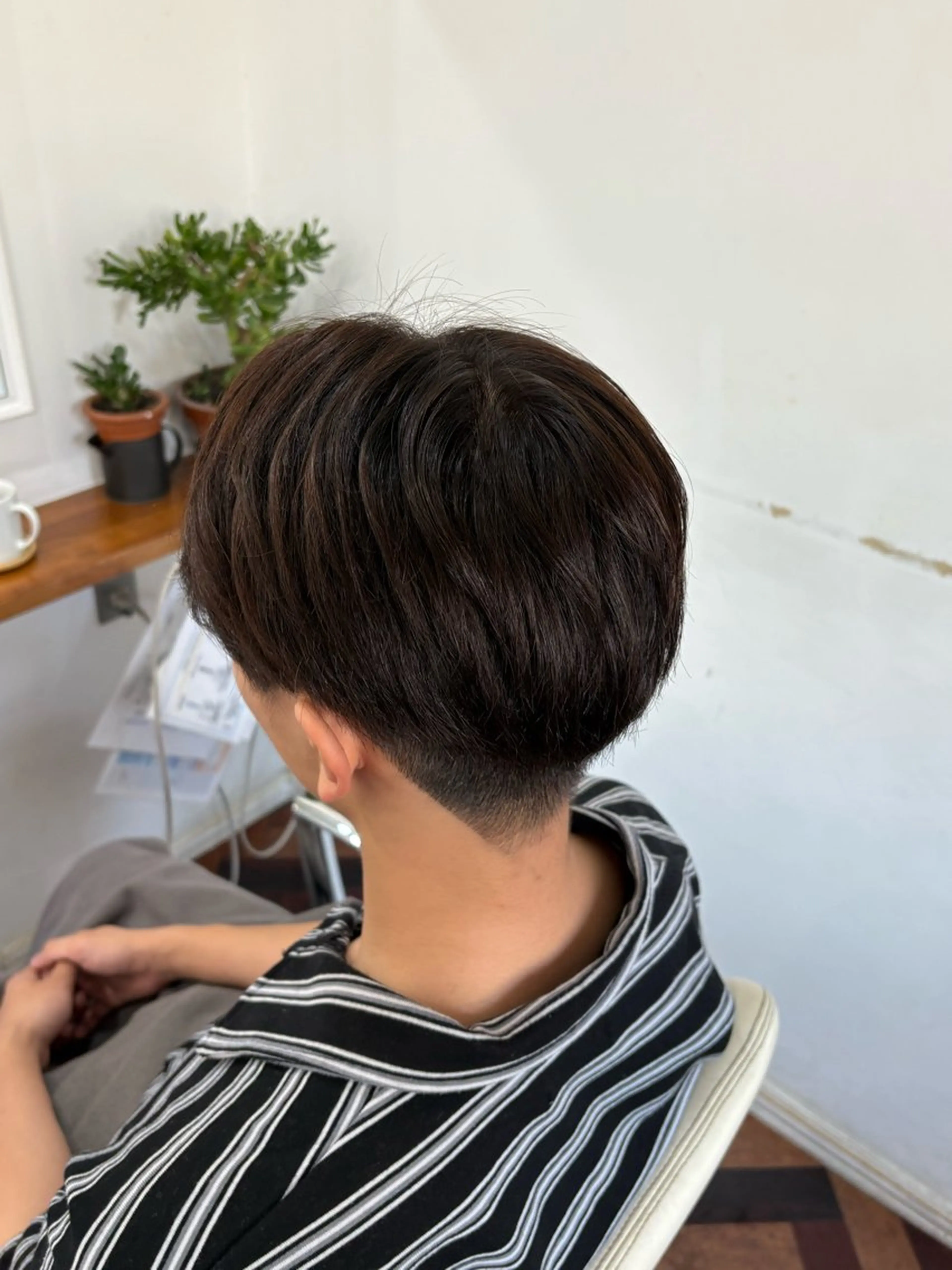 ショート カット ヘアカラー トリートメント ヘアアンドメイクアップmopa所属・mopa yuiのヘアスタイル