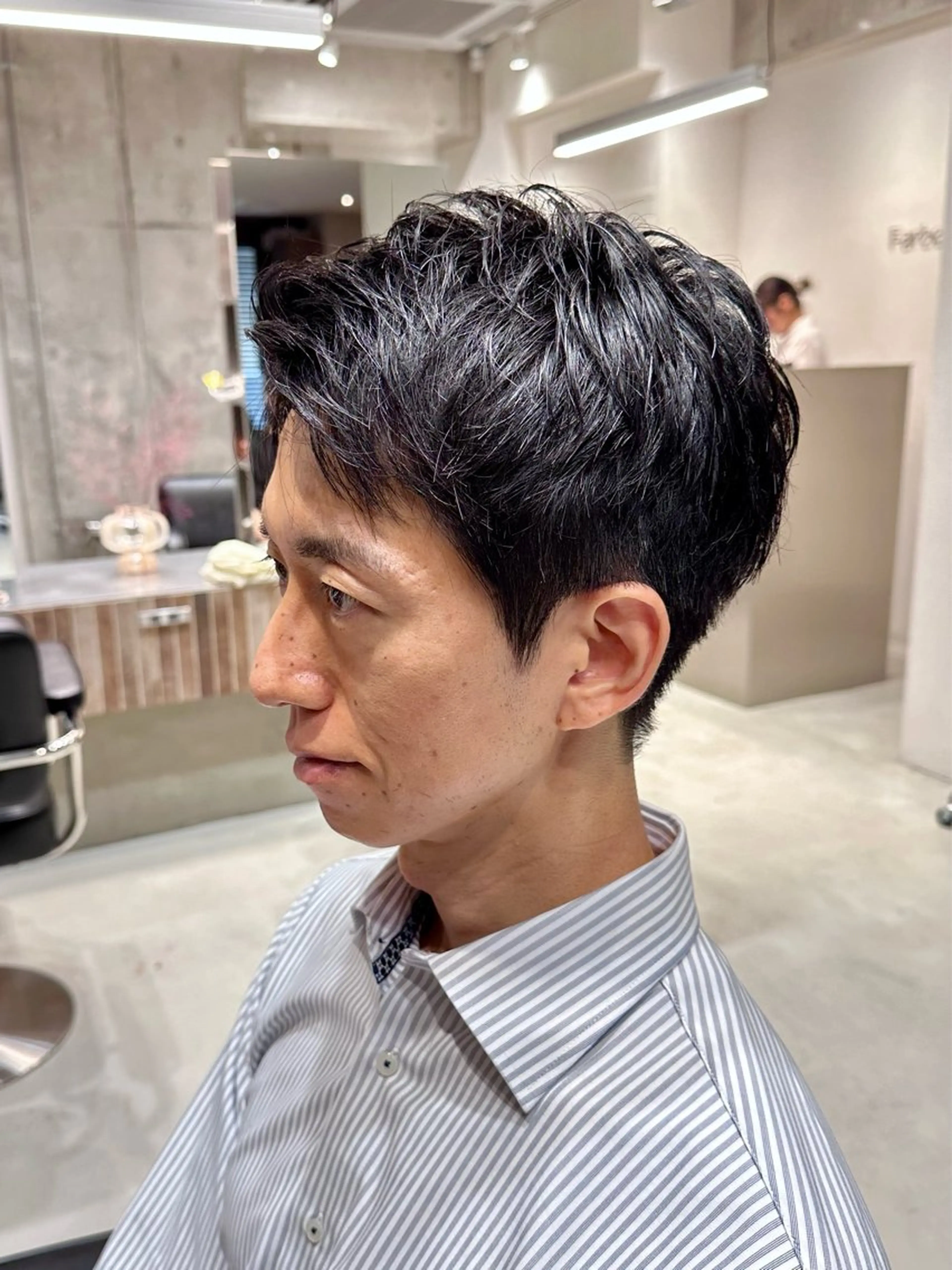 ショート メンズ カット 横浜/メンズ特化/ Farbe/田中颯斗のヘアスタイル