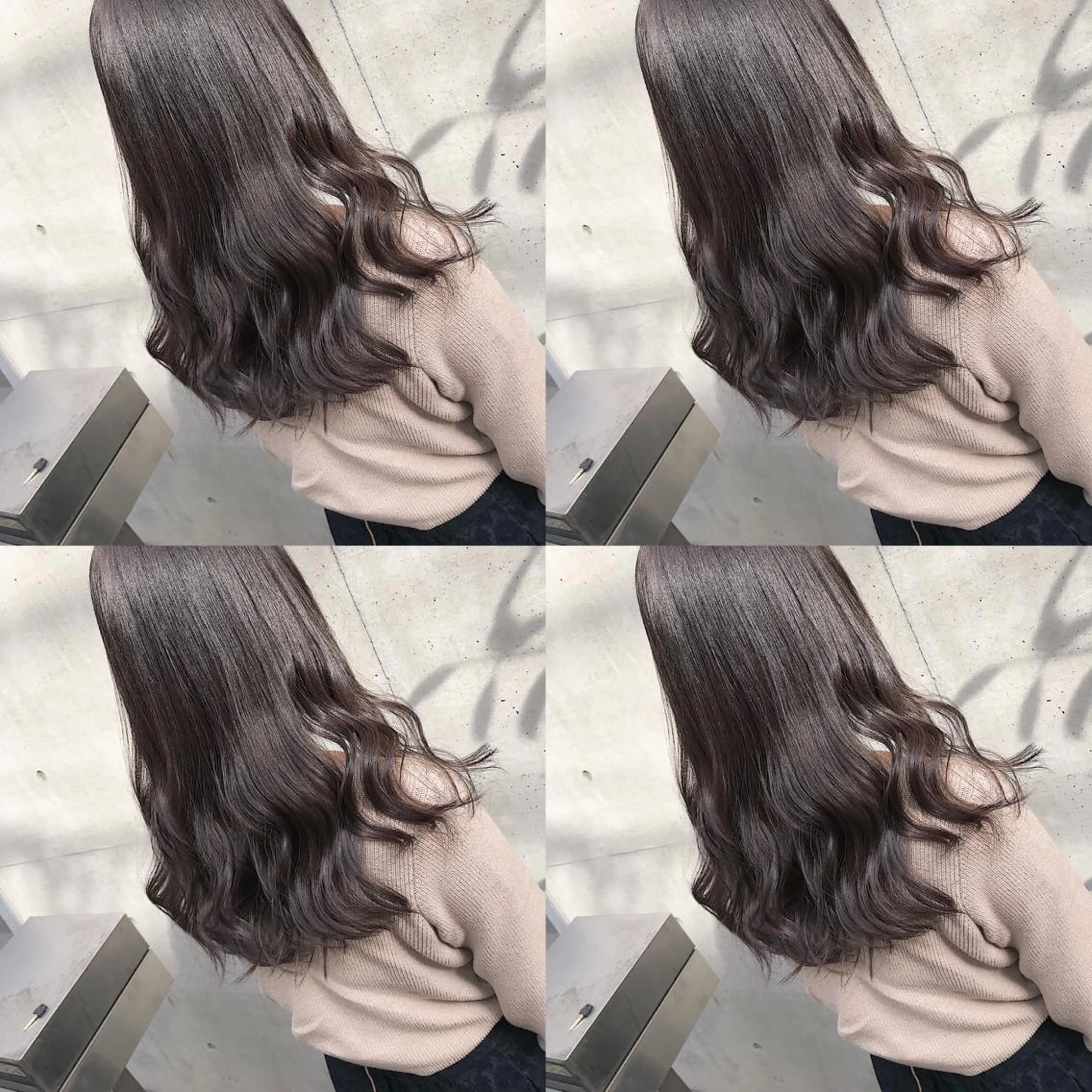 セミロング カラー ヘアアレンジ カット ヘアカラー トリートメント TAKUMAブリーチ /切りっぱなし🪽のヘアスタイル